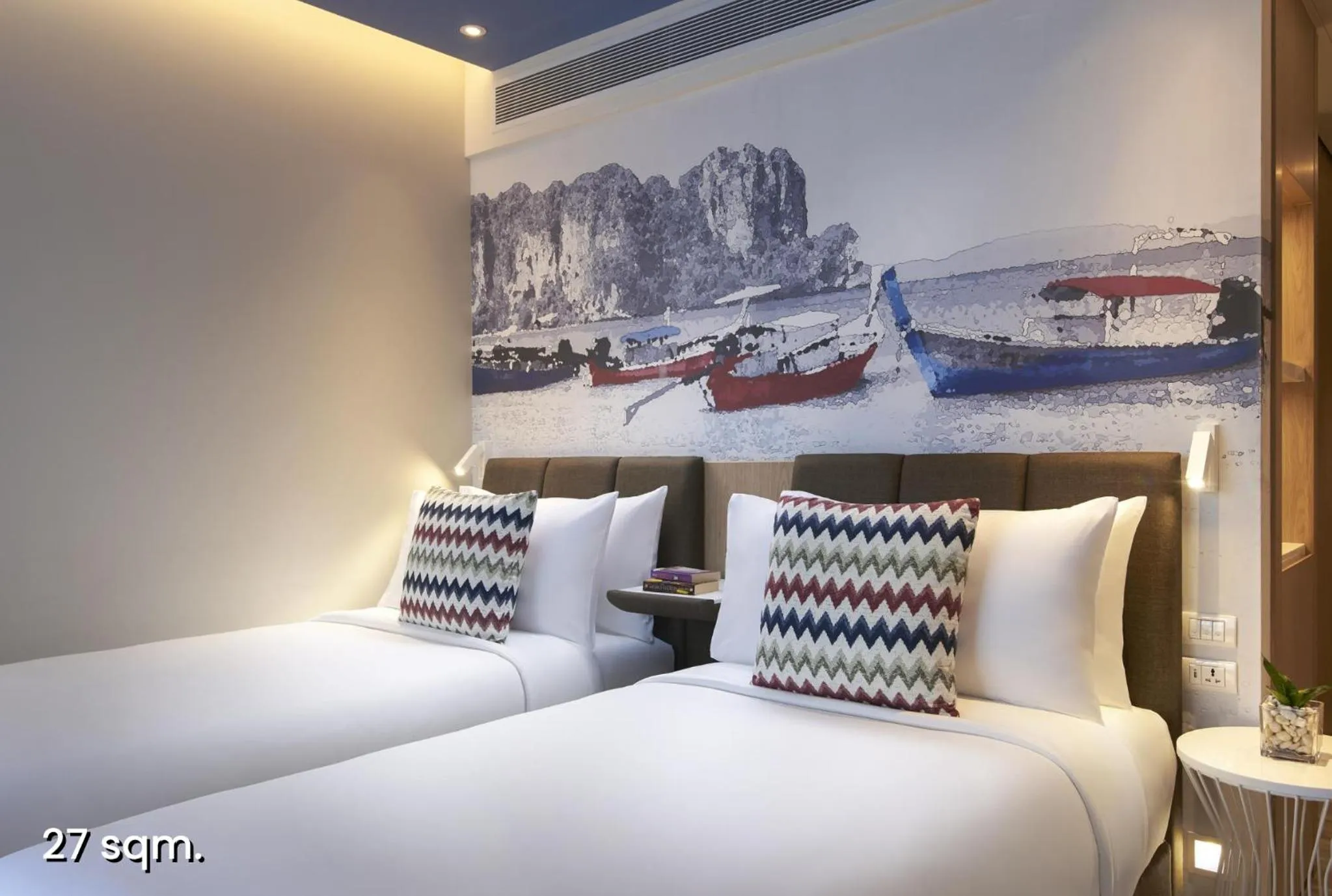 Bedroom, Bed in OZO Phuket