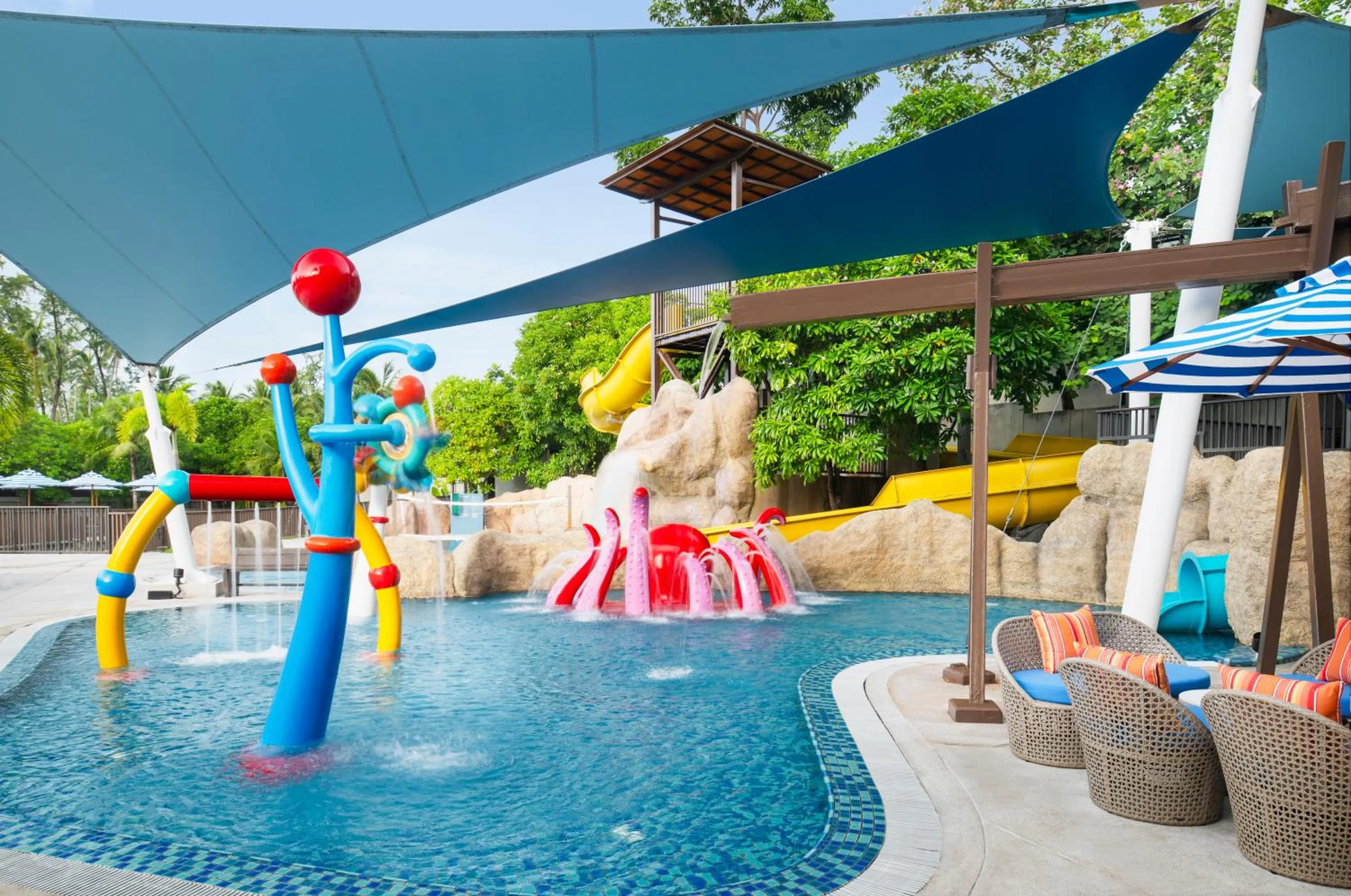 Swimming pool in OZO Phuket