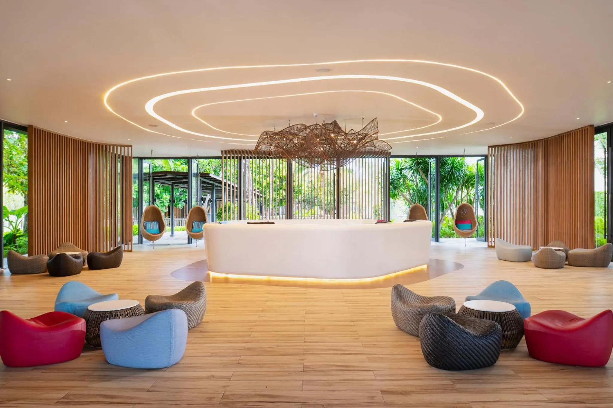 Lobby or reception in OZO Phuket