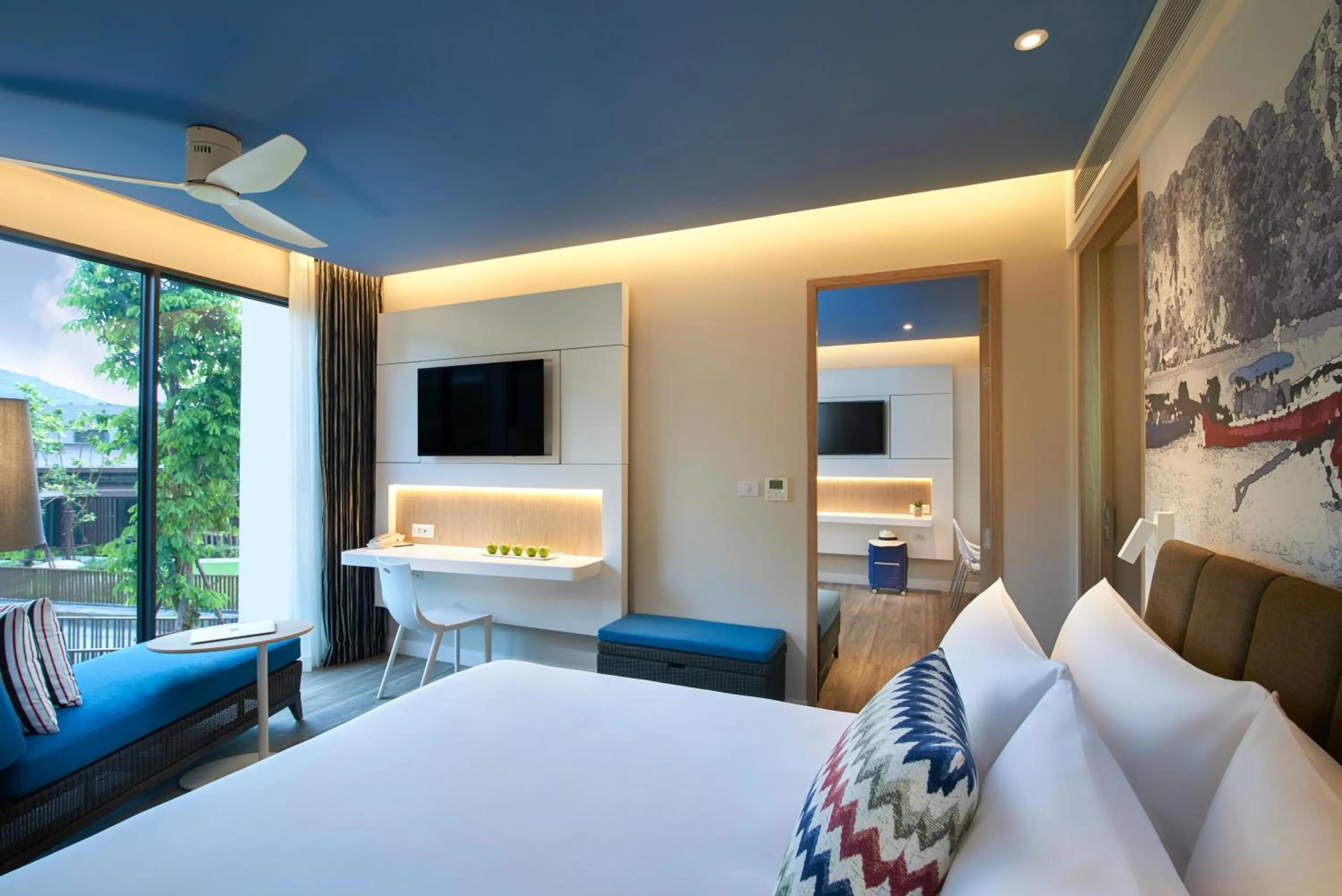 Bedroom, Bed in OZO Phuket
