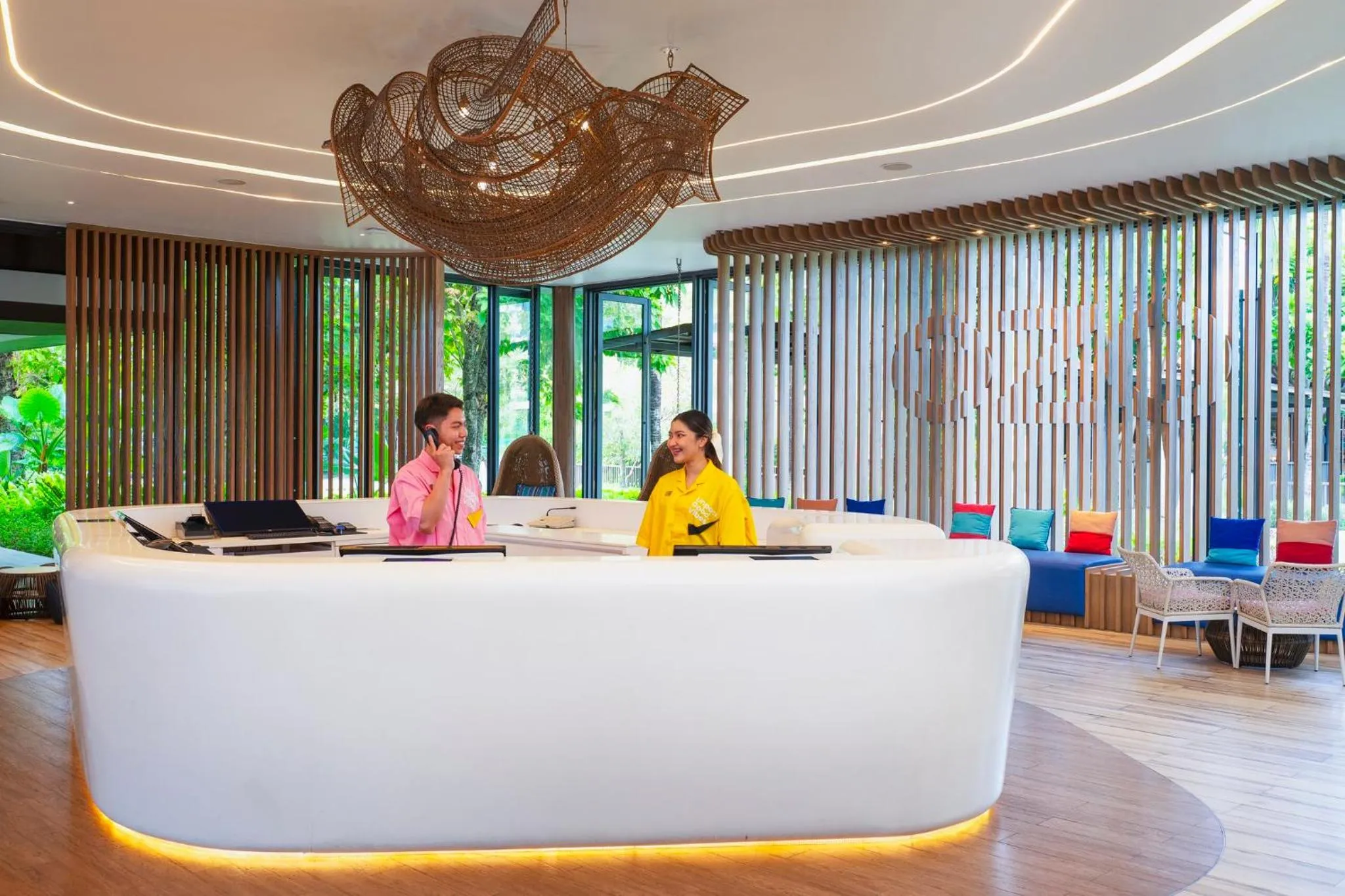 Lobby or reception in OZO Phuket