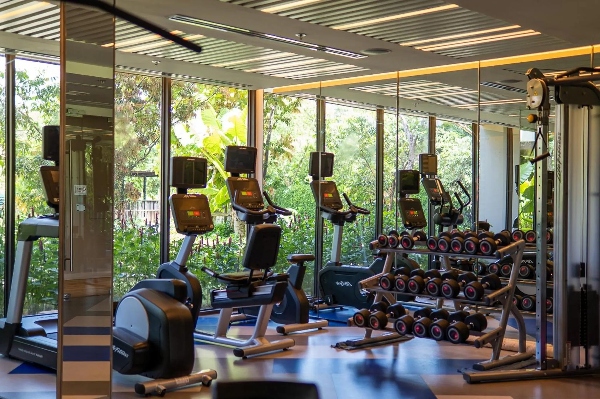 Fitness centre/facilities in OZO Phuket