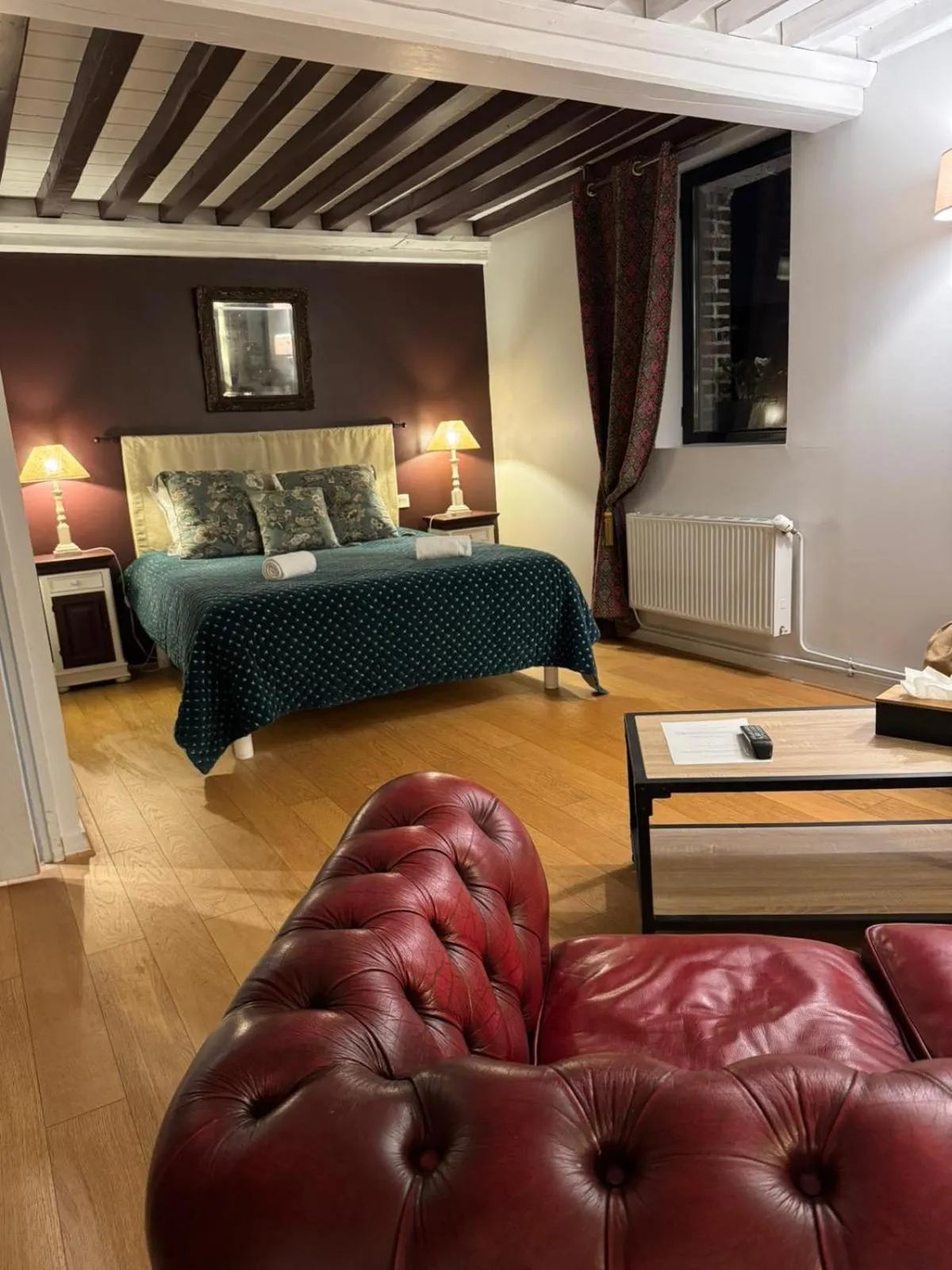 Bed in La Cour Sainte Catherine demeure de charme