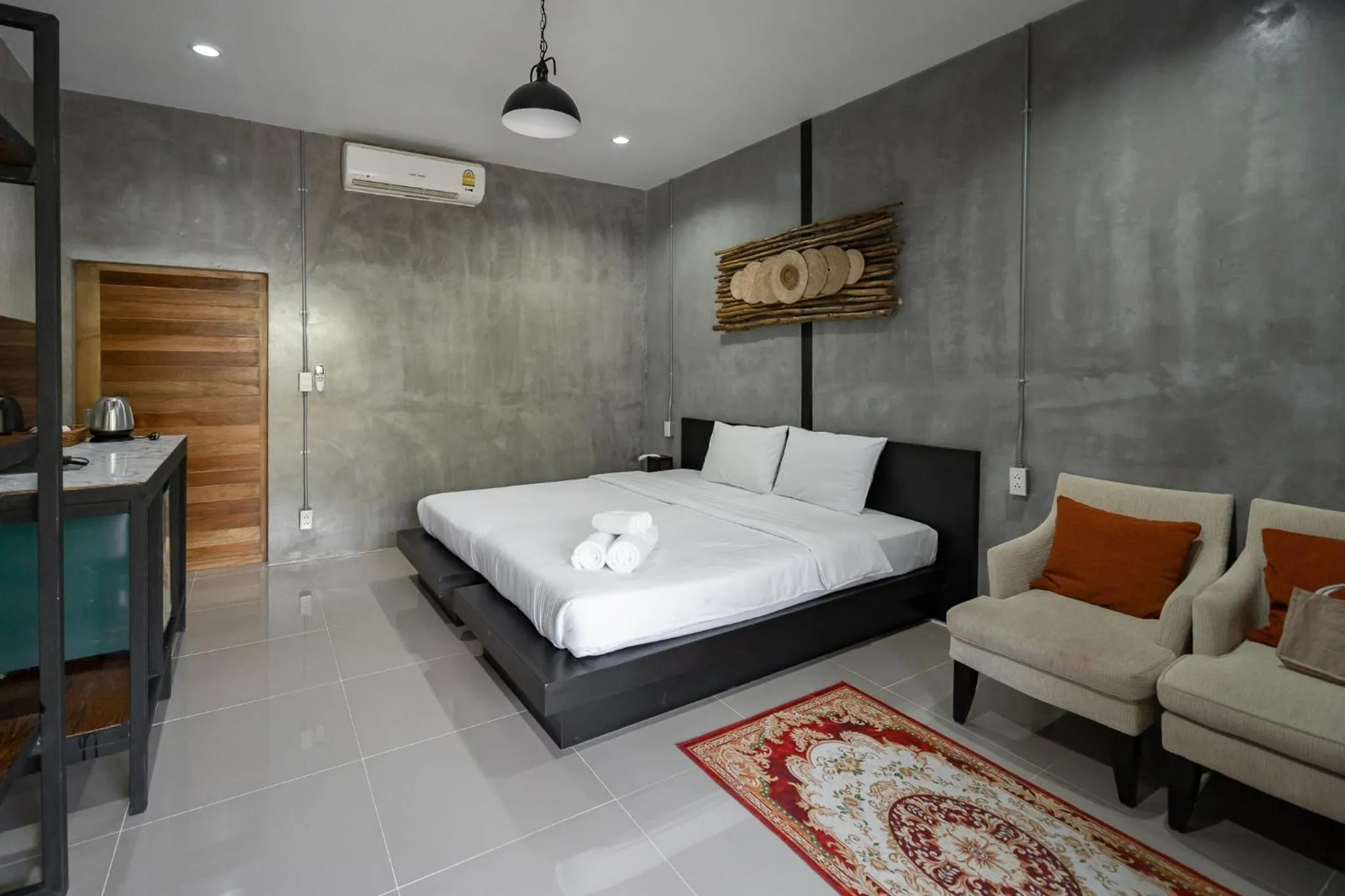 Photo of the whole room, Bed in The Loft Panwa Resort