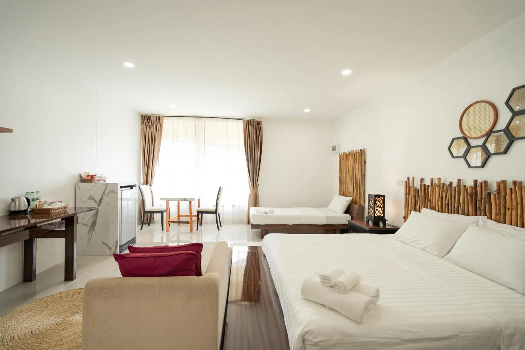 Photo of the whole room, Bed in The Loft Panwa Resort