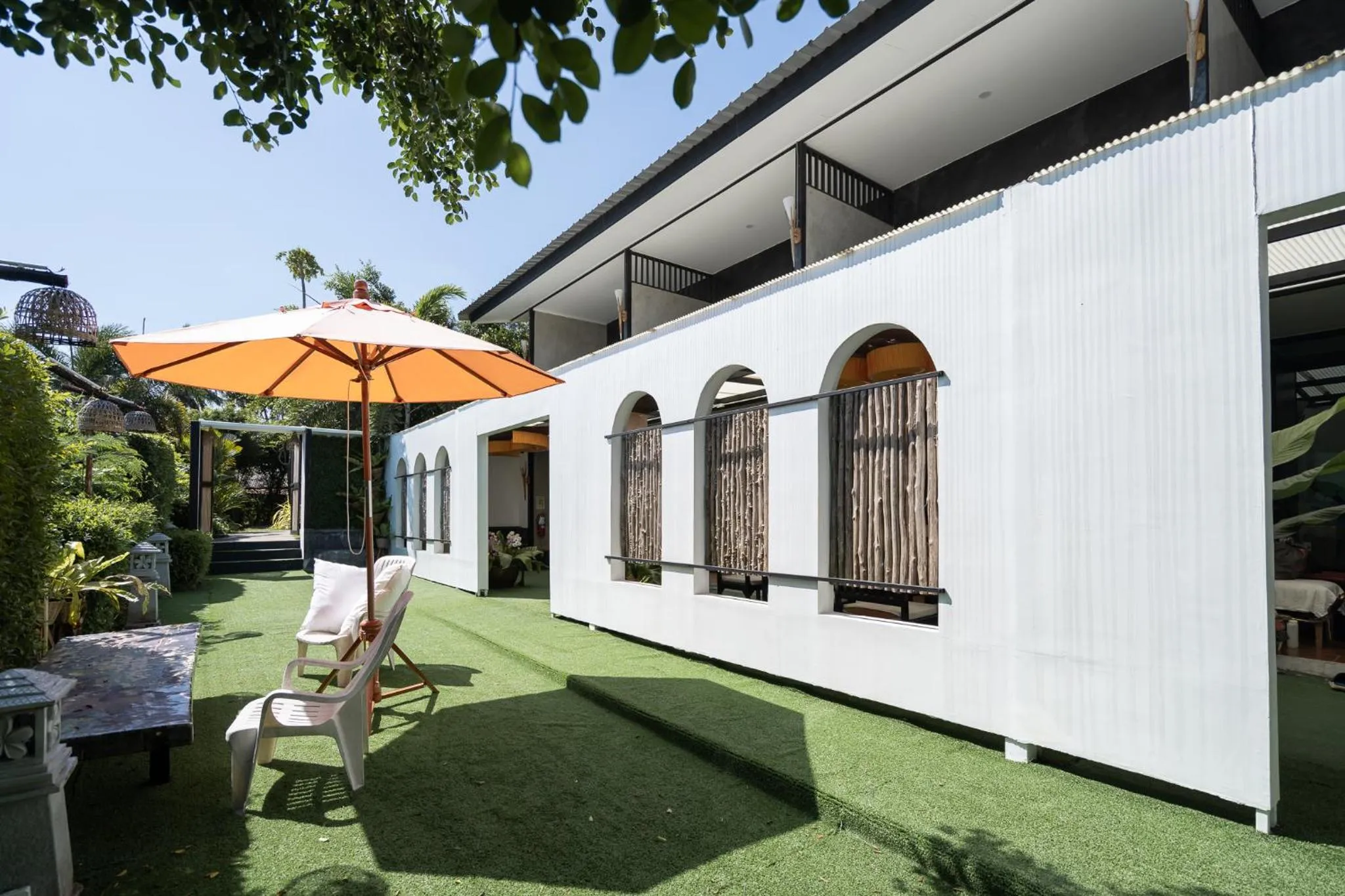 Garden view in The Loft Panwa Resort