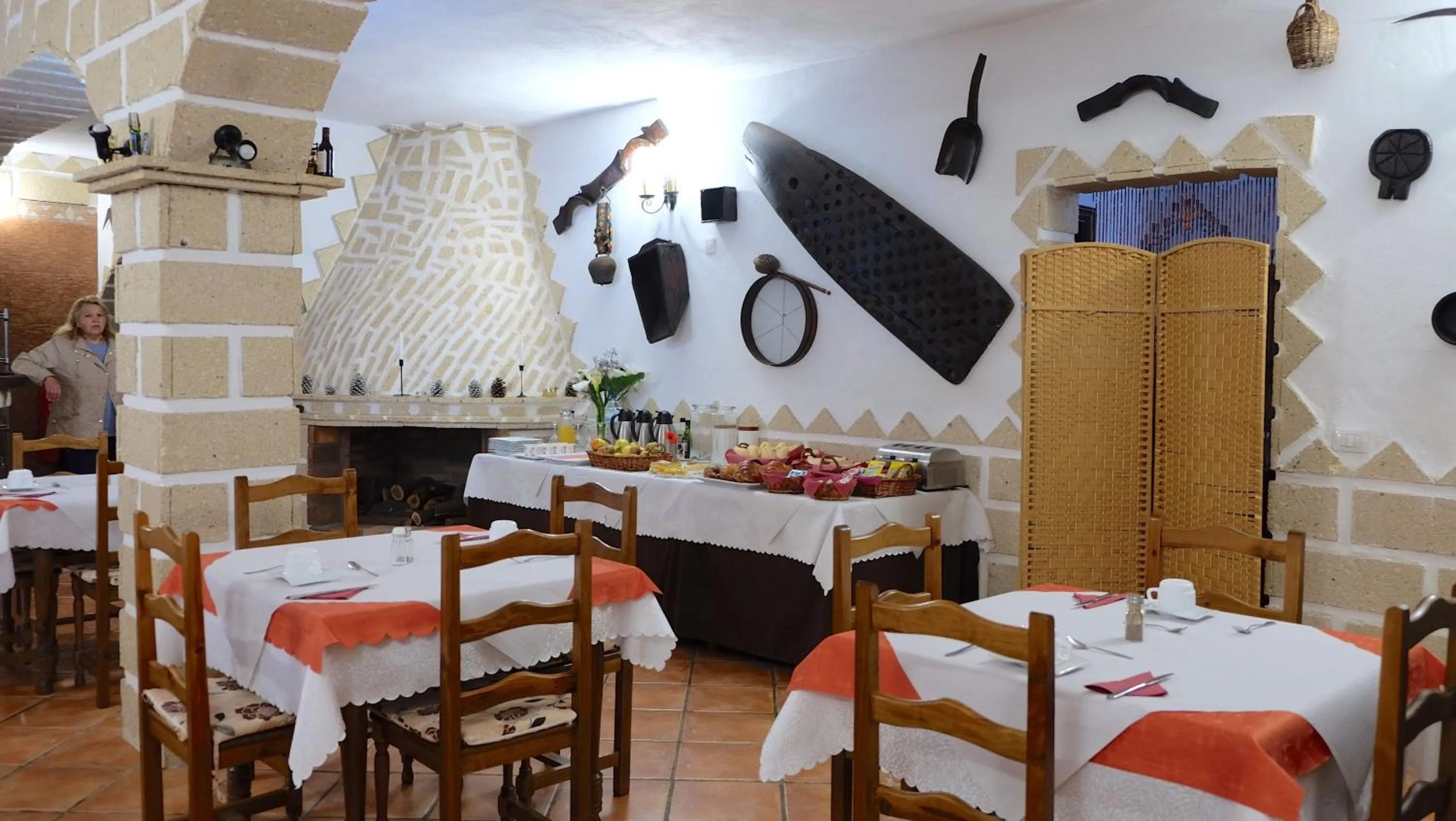 Breakfast in Hotel Rural Finca La Hacienda