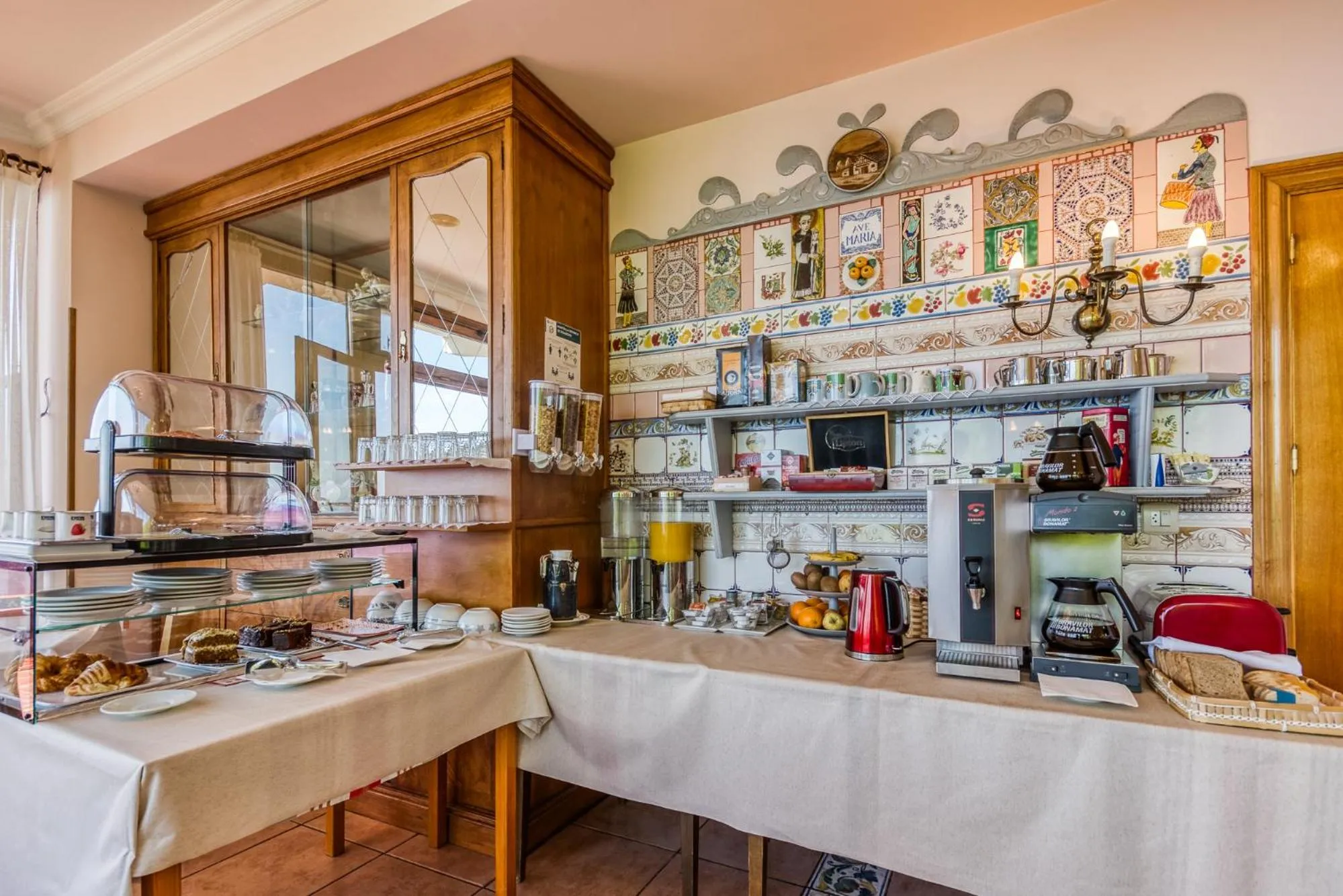 Buffet breakfast in Hotel Leku Eder