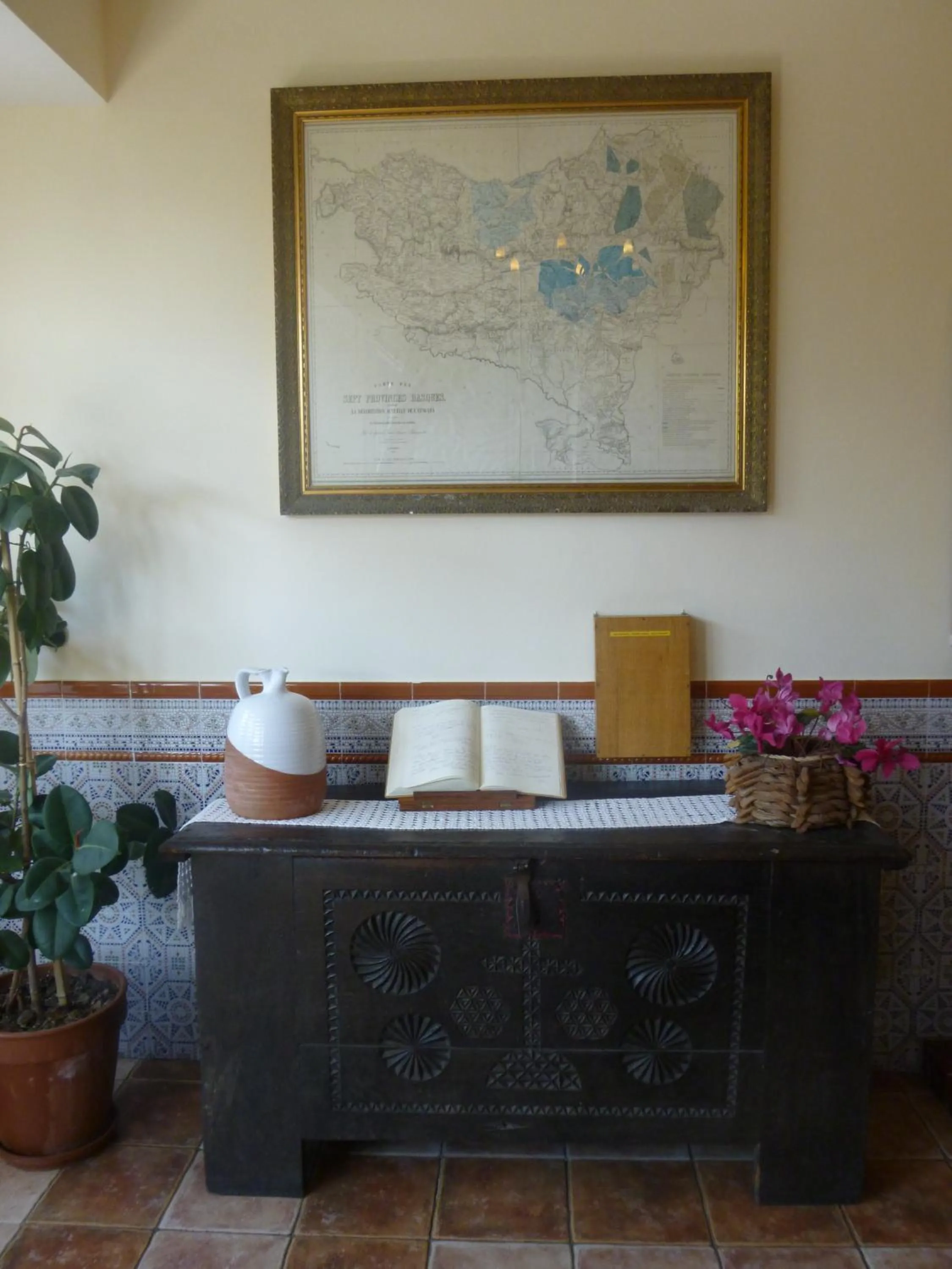 Decorative detail in Hotel Leku Eder