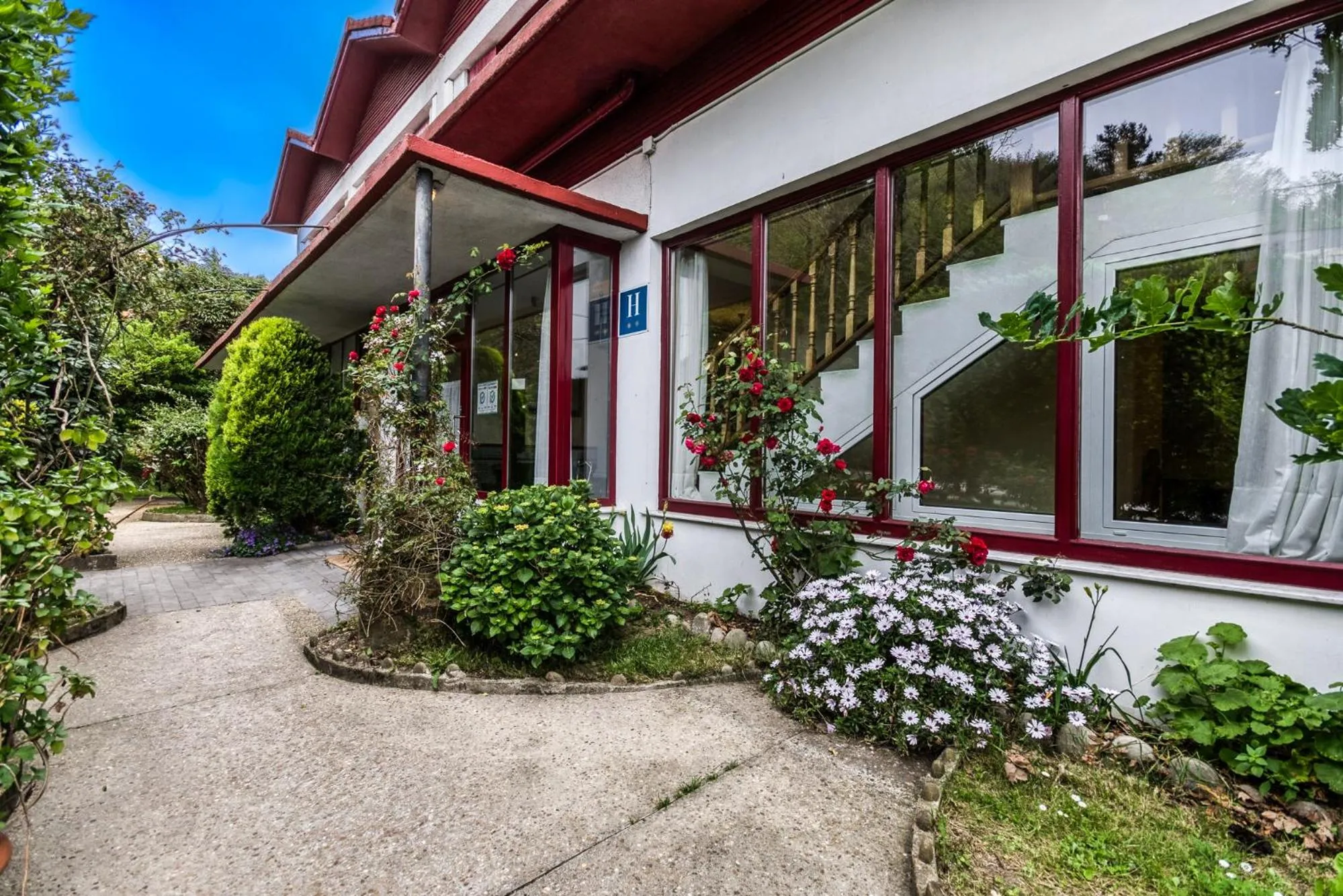 Facade/entrance in Hotel Leku Eder