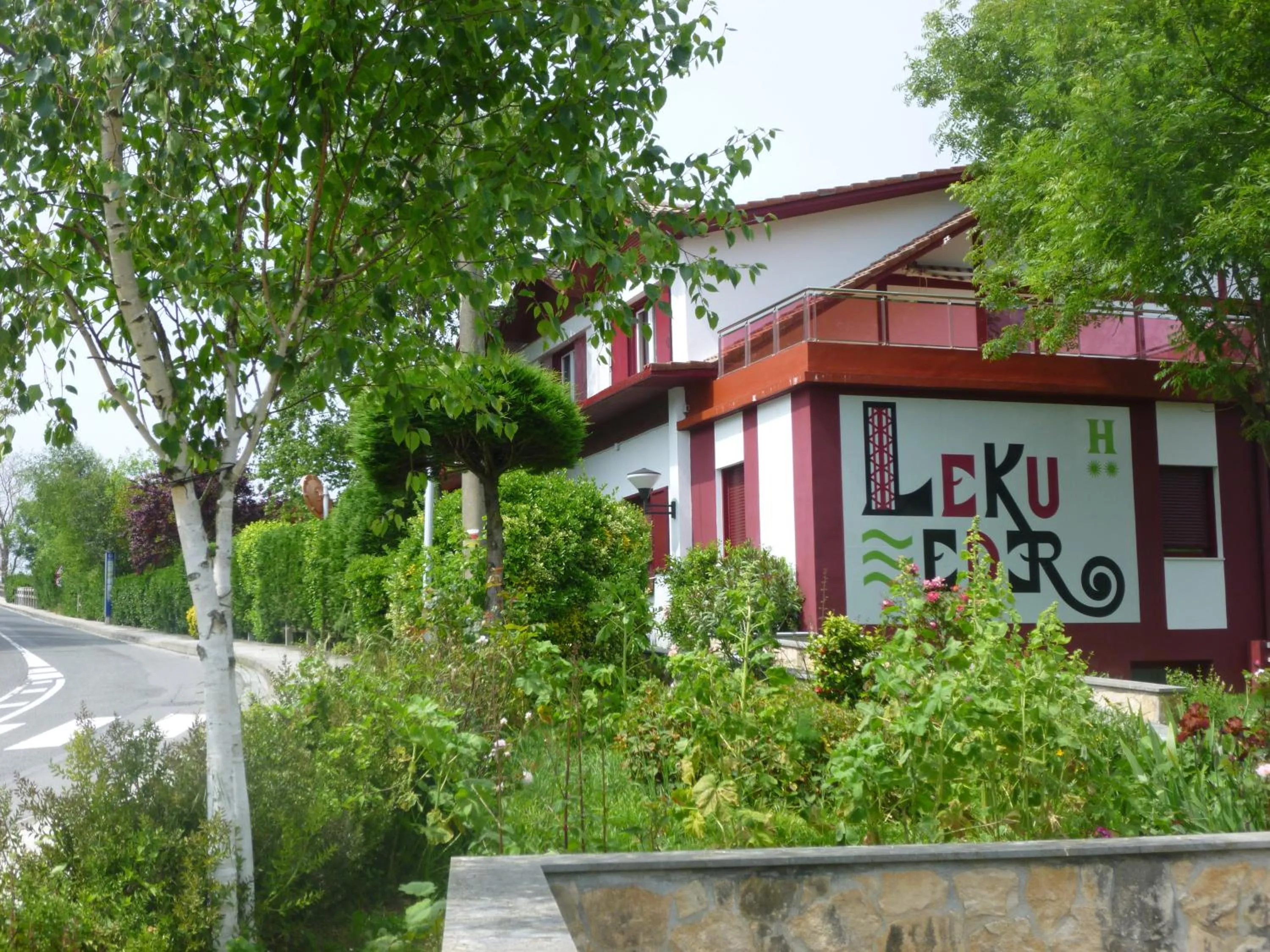 Facade/entrance in Hotel Leku Eder