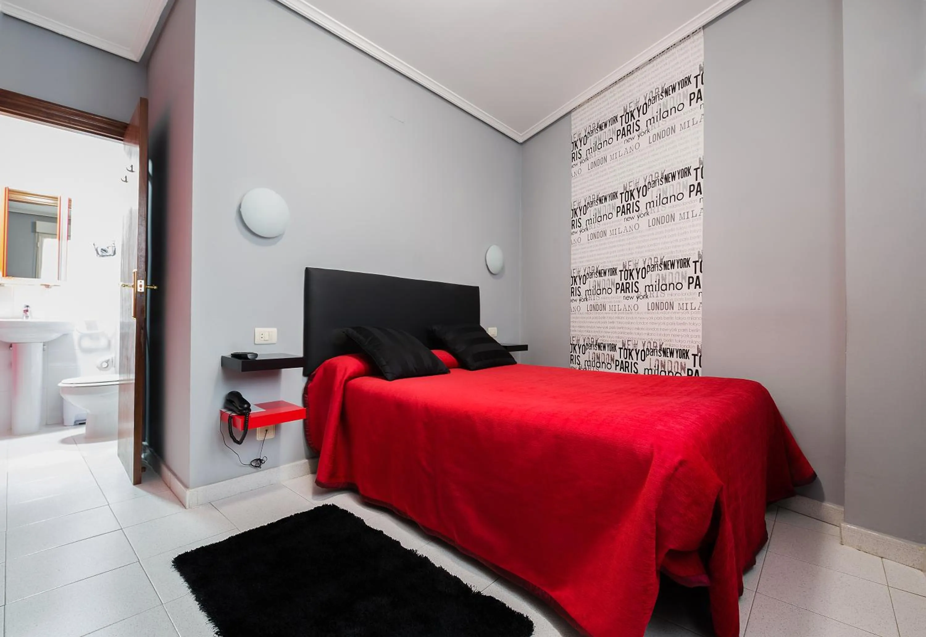 Bedroom, Bed in Pensión La Mar