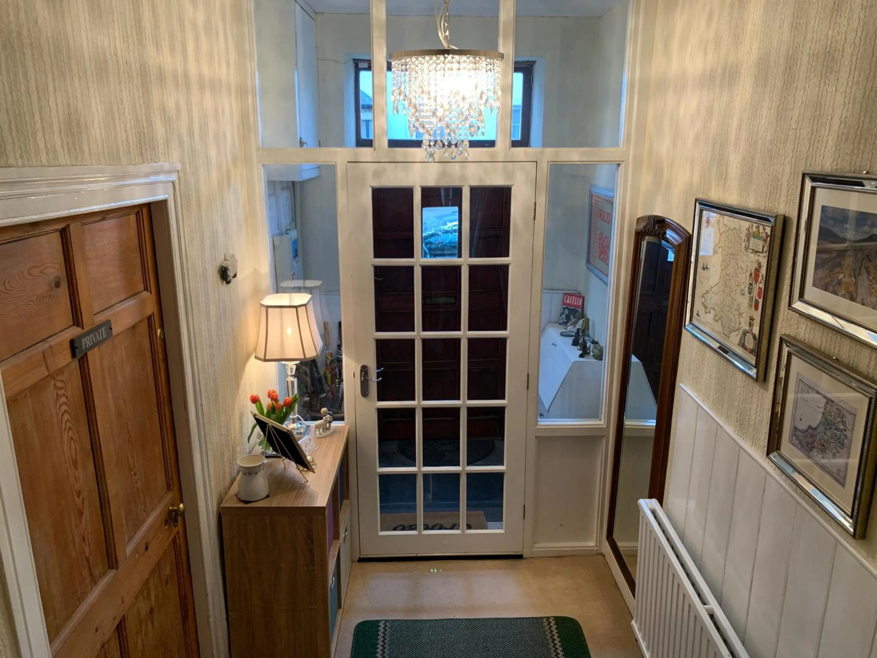 Lobby or reception in Evangelisa