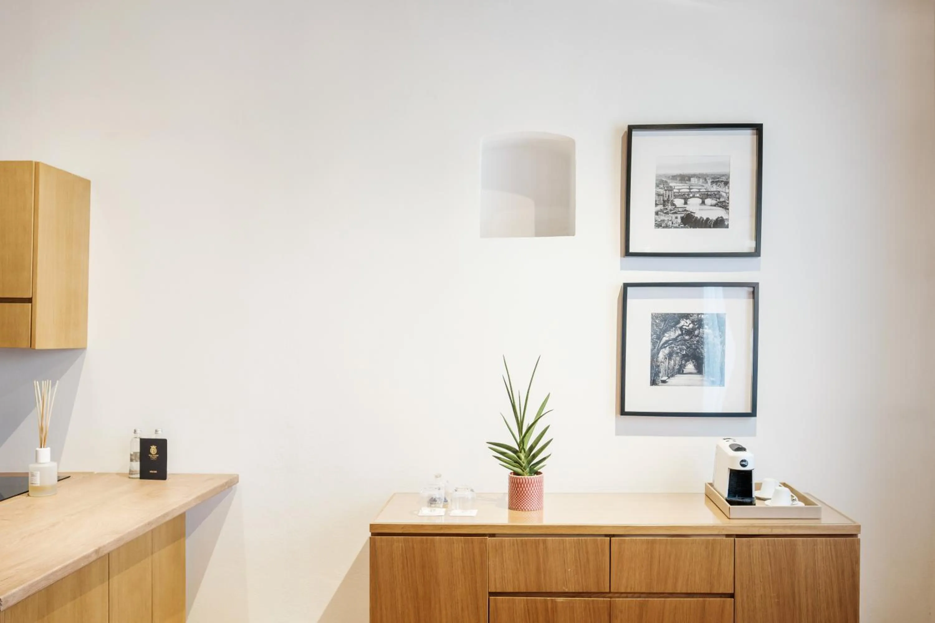 Kitchen or kitchenette in Villa Tolomei Hotel & Resort