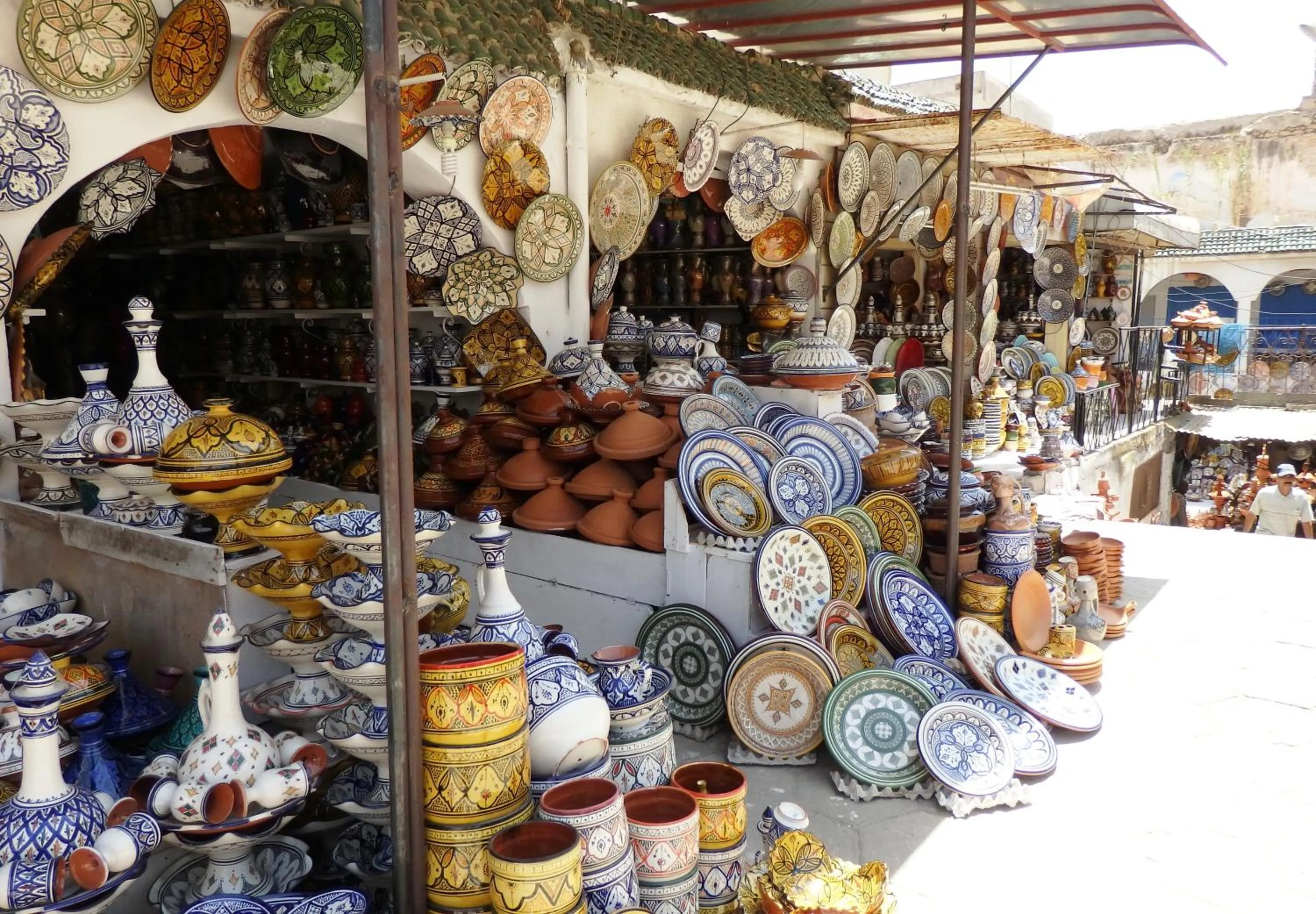 Shopping Area in Riad Le Cheval Blanc
