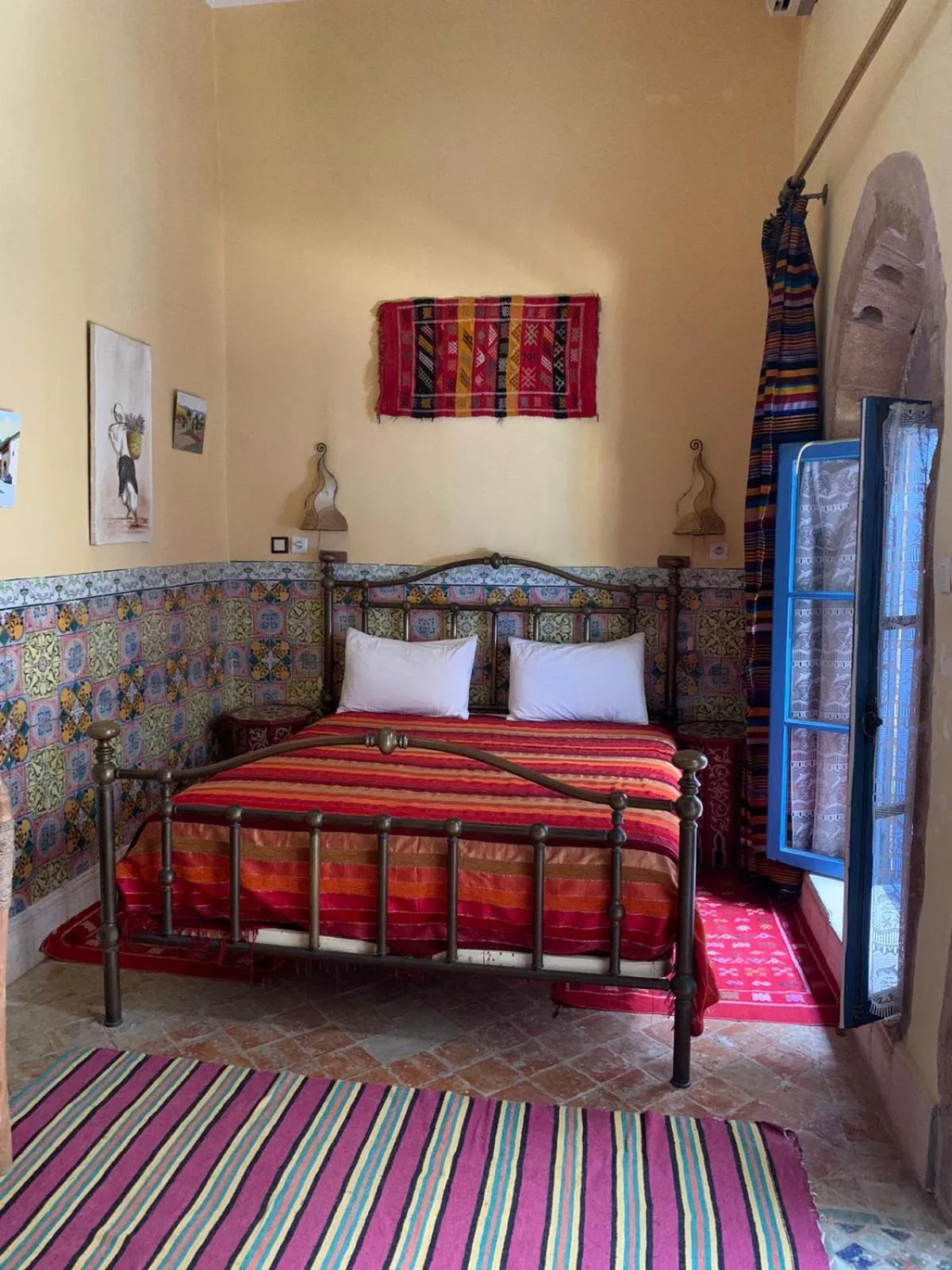 Bedroom, Bed in Riad Le Cheval Blanc