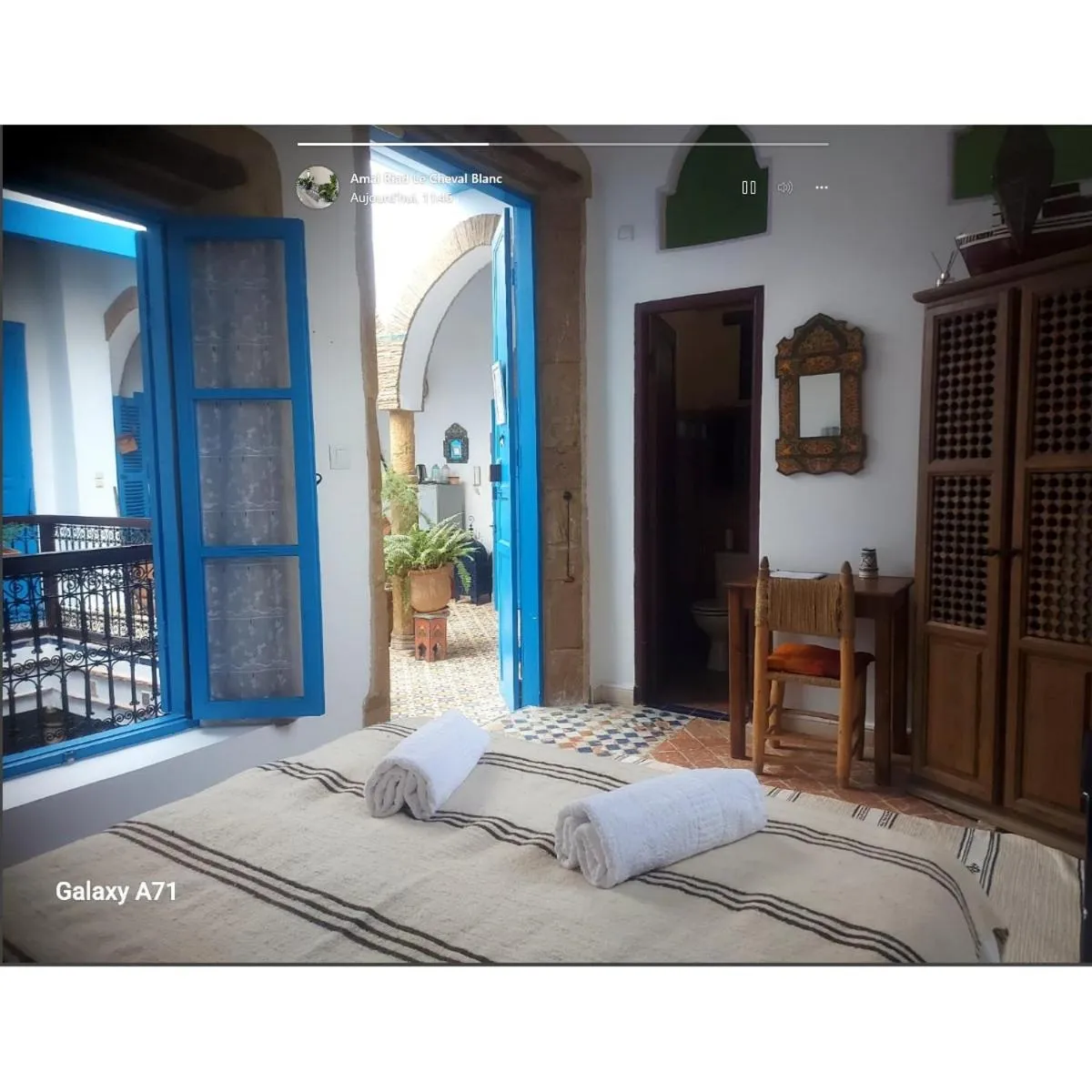 Bedroom, Bed in Riad Le Cheval Blanc