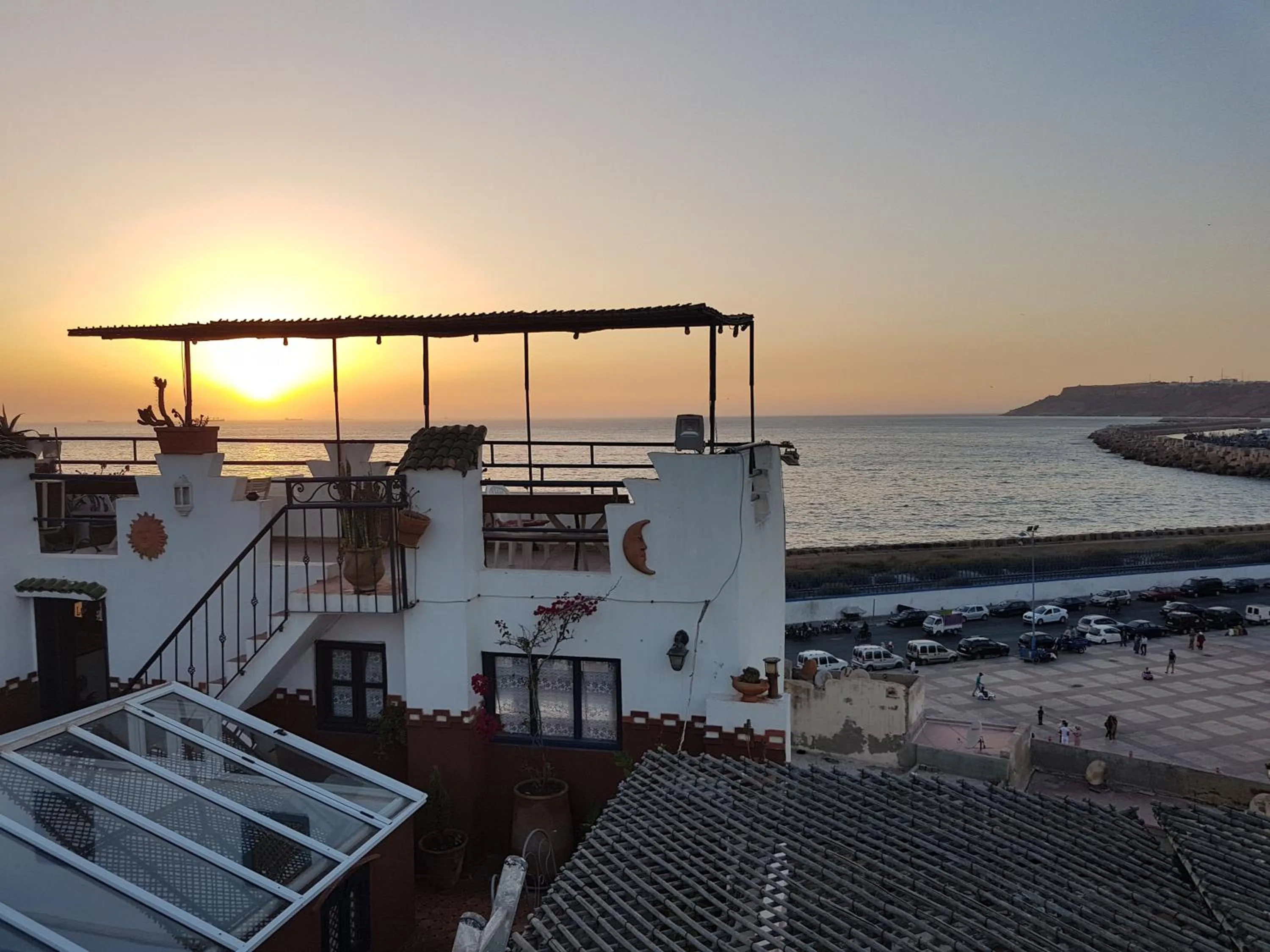 Balcony/Terrace in Riad Le Cheval Blanc