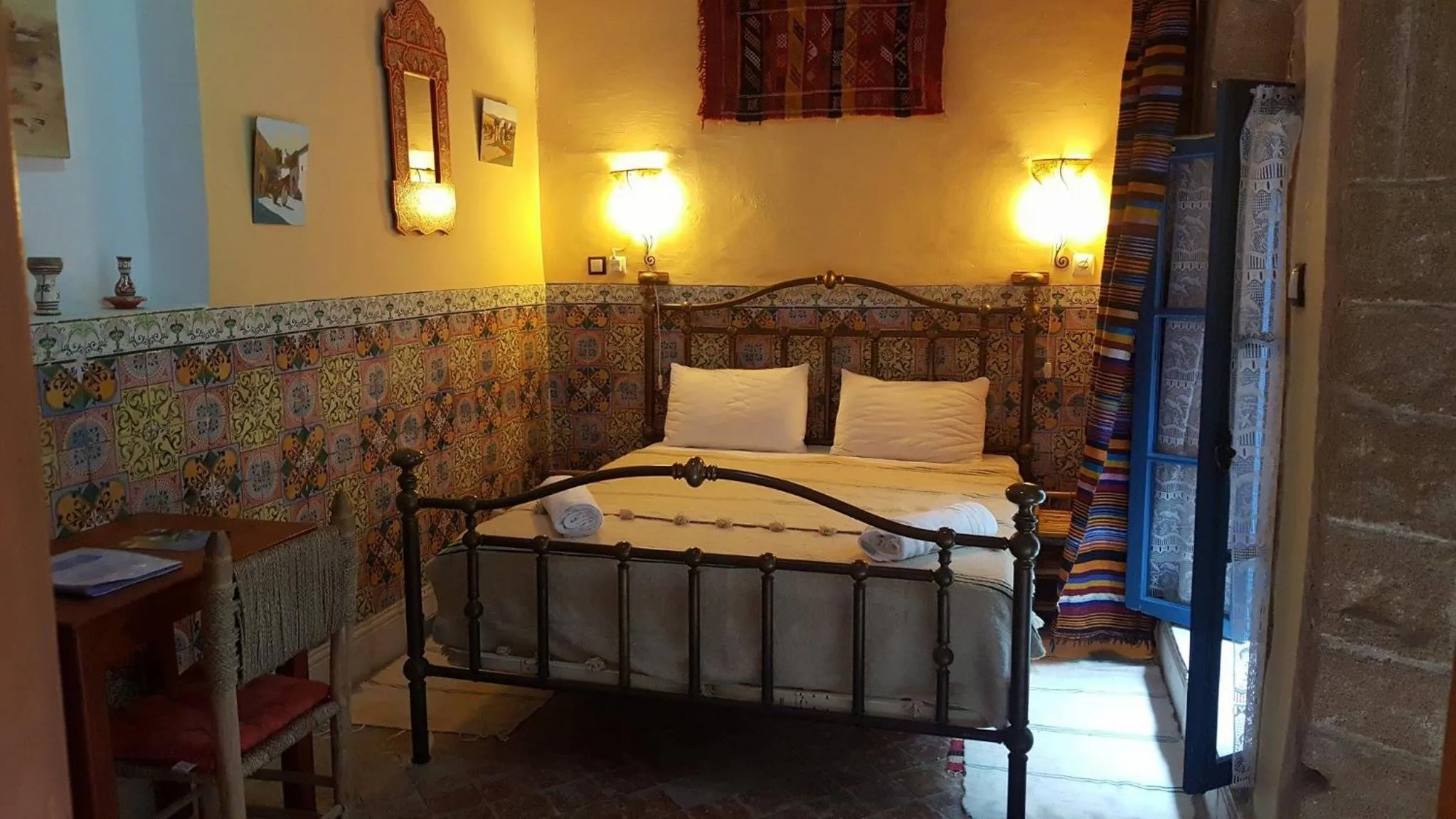 Bedroom, Bed in Riad Le Cheval Blanc