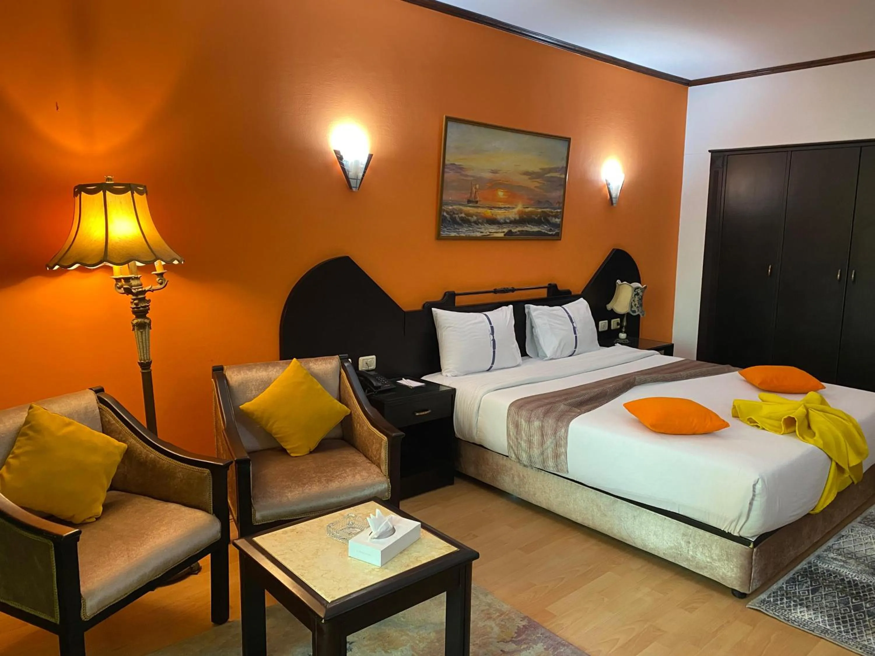 Bedroom, Bed in Aracan Portsaid