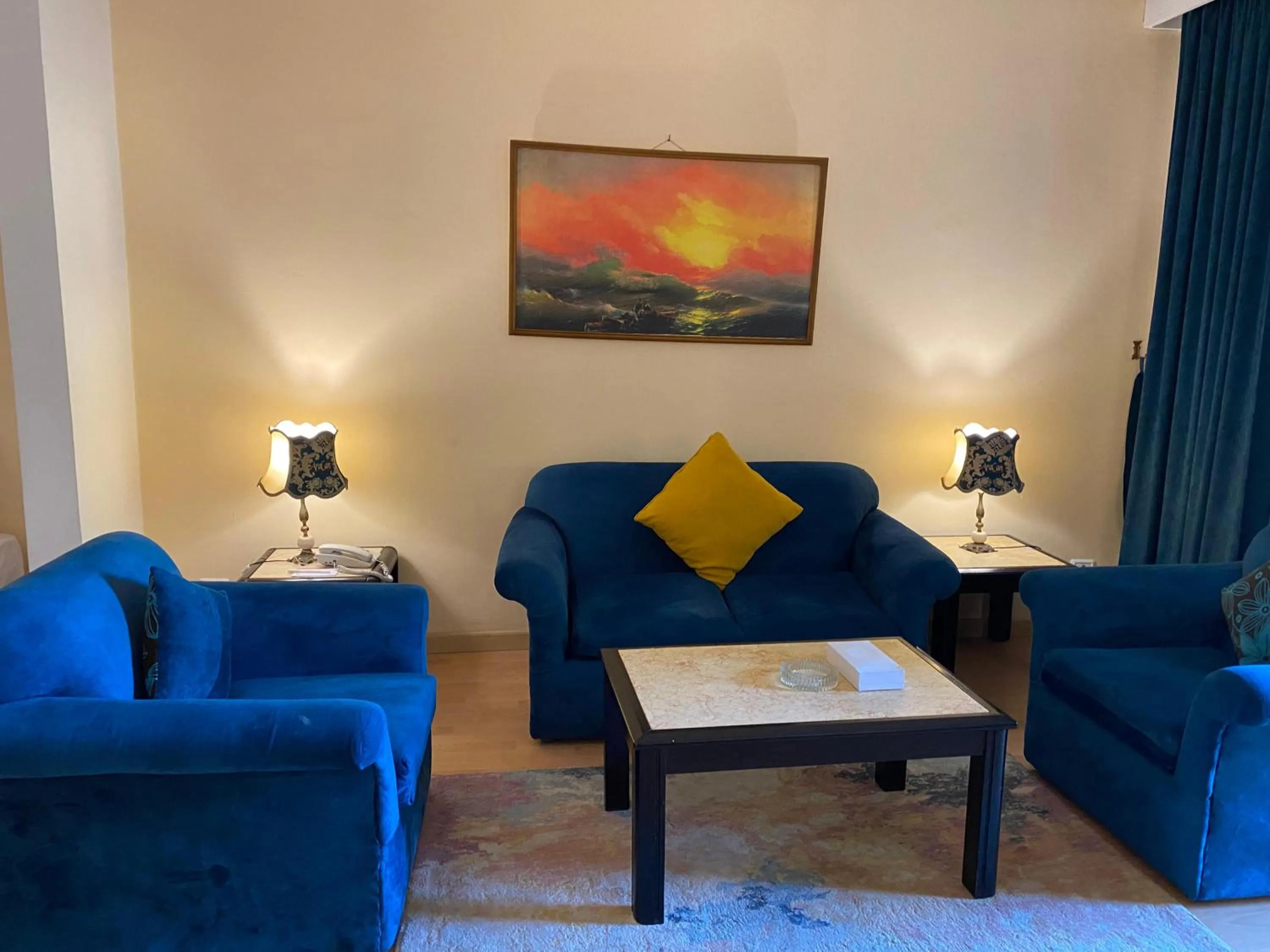 Seating area in Aracan Portsaid