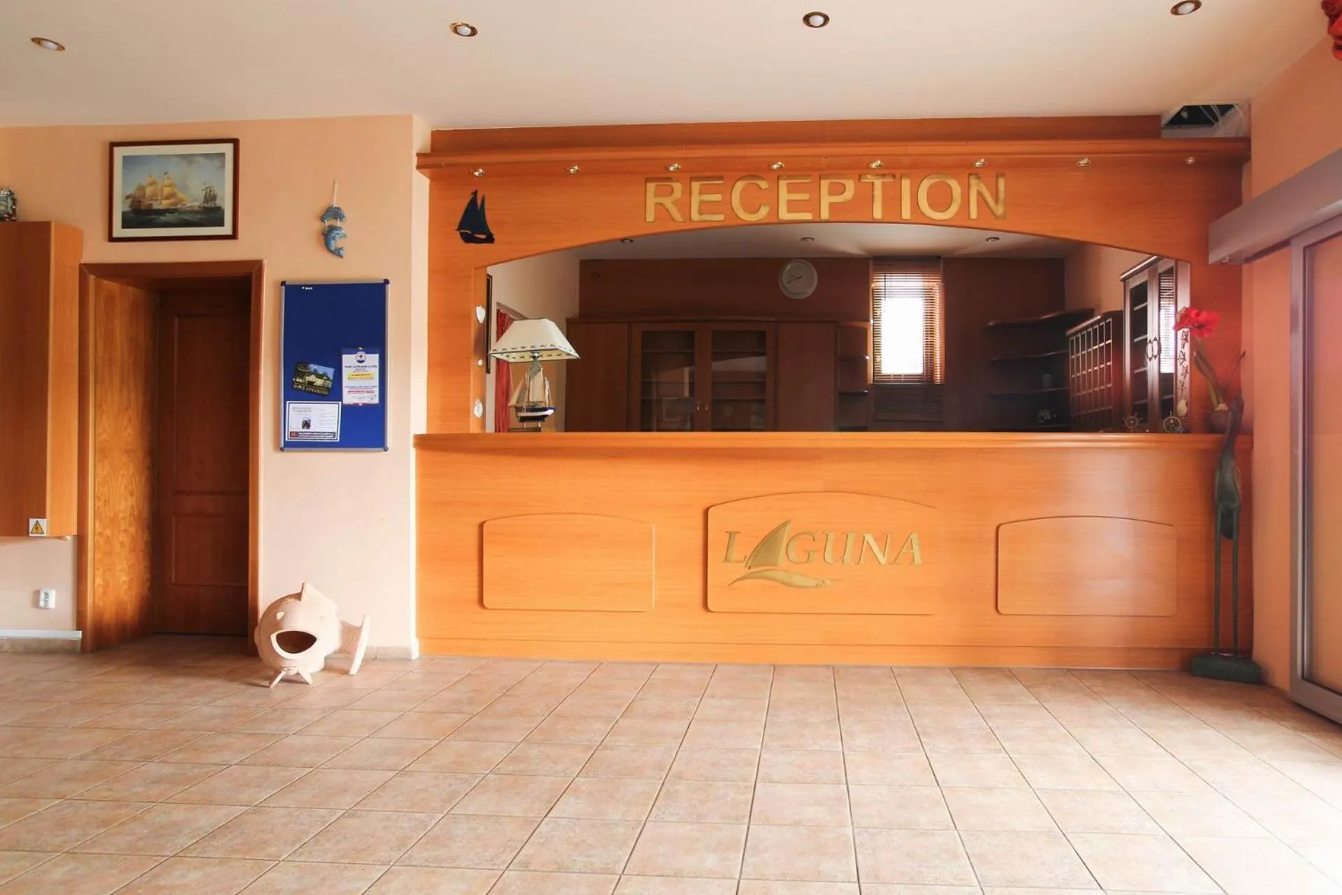 Facade/entrance in Hotel Laguna Slapy