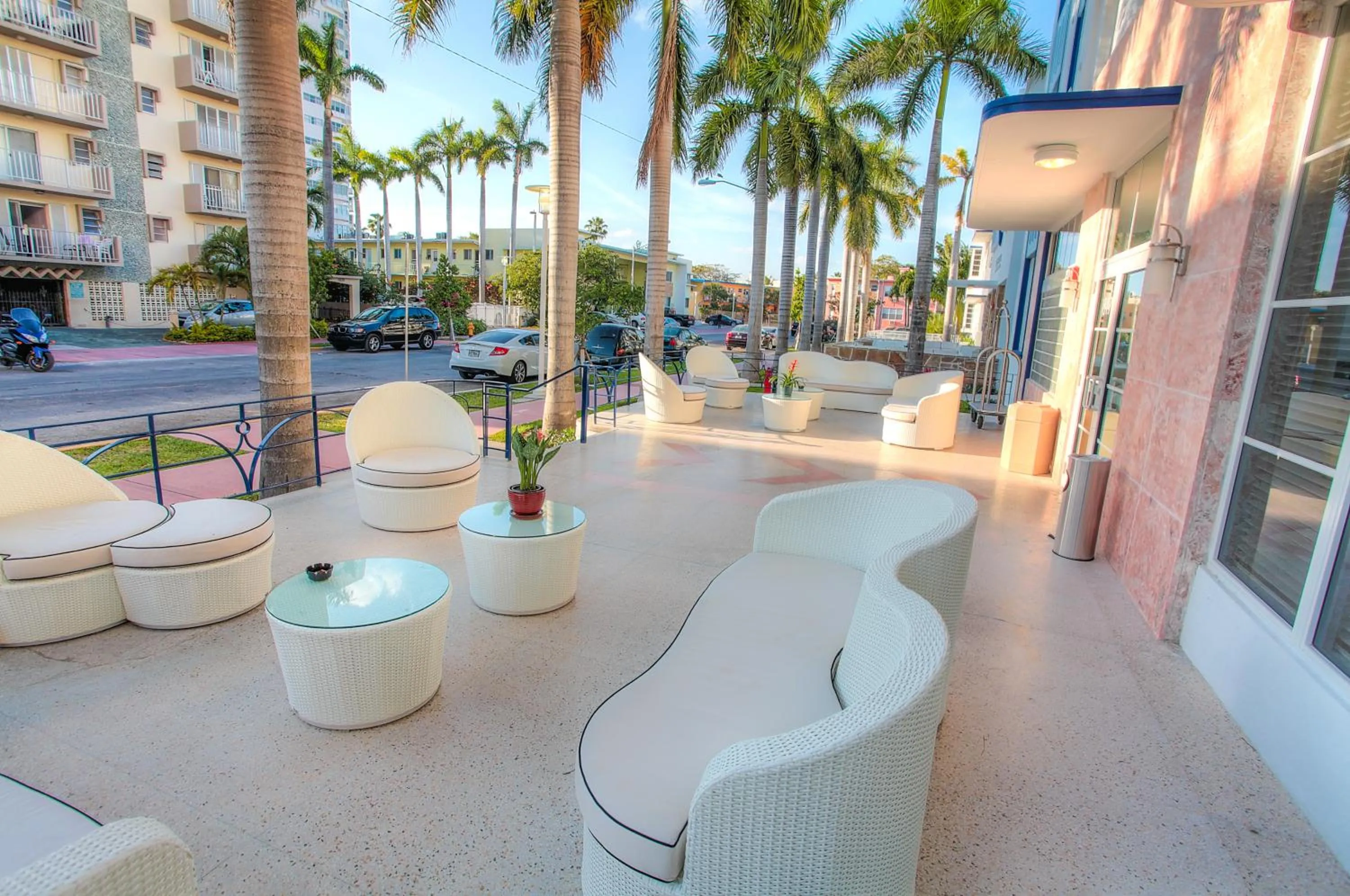 Facade/entrance in Pestana South Beach Hotel