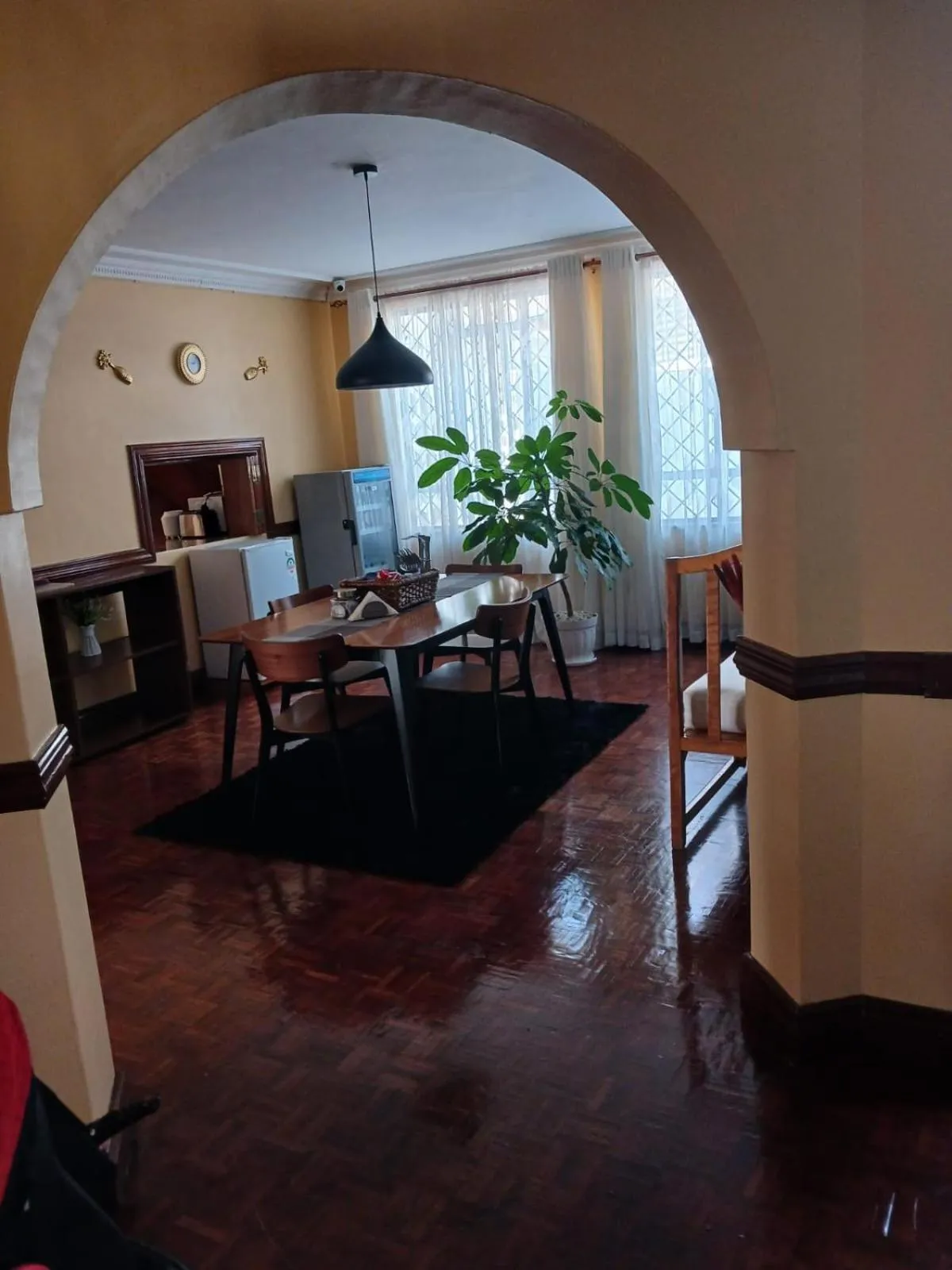 Seating area in Annodas Homes Milimani Kisumu