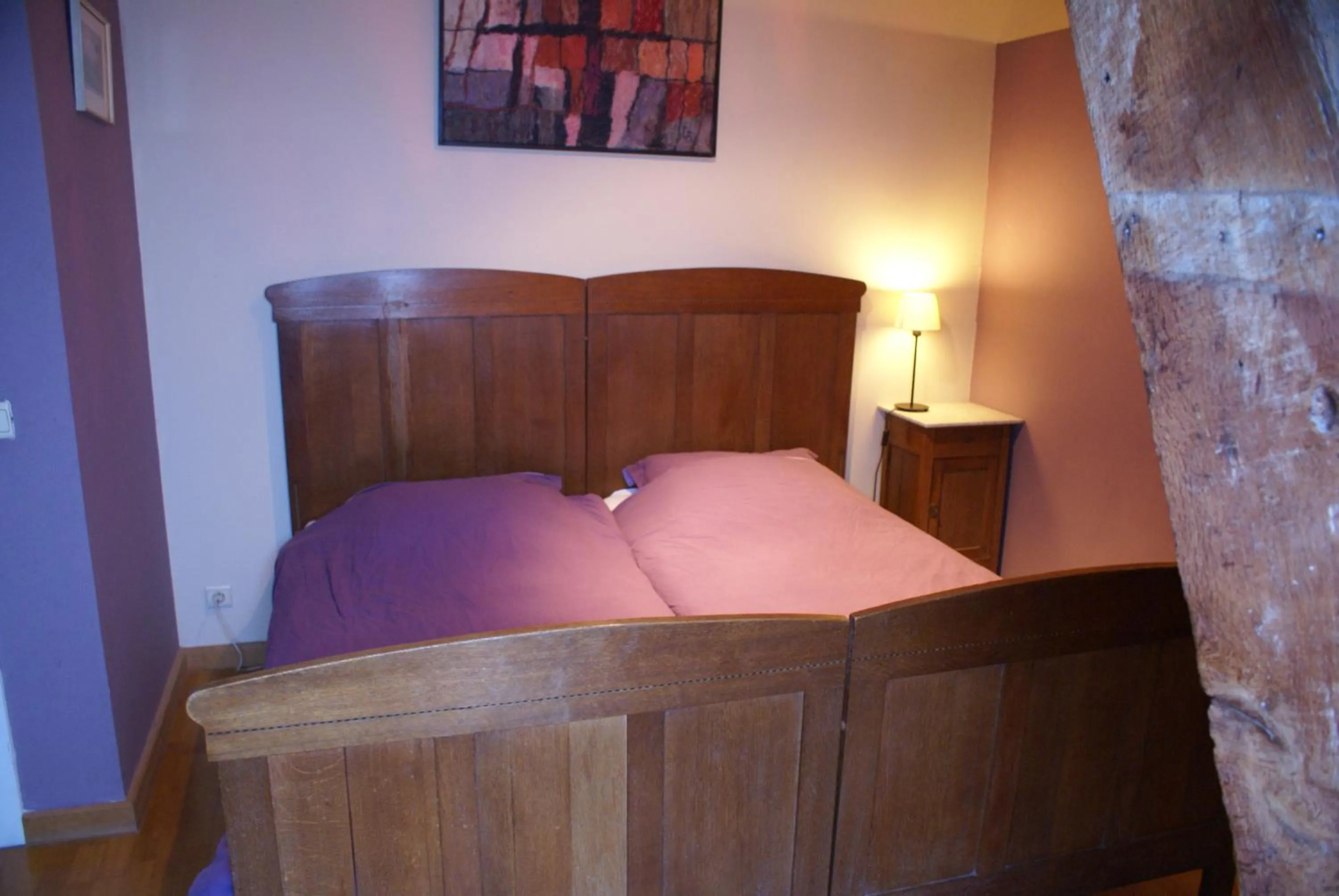 Bed in B&B De Metstermolen