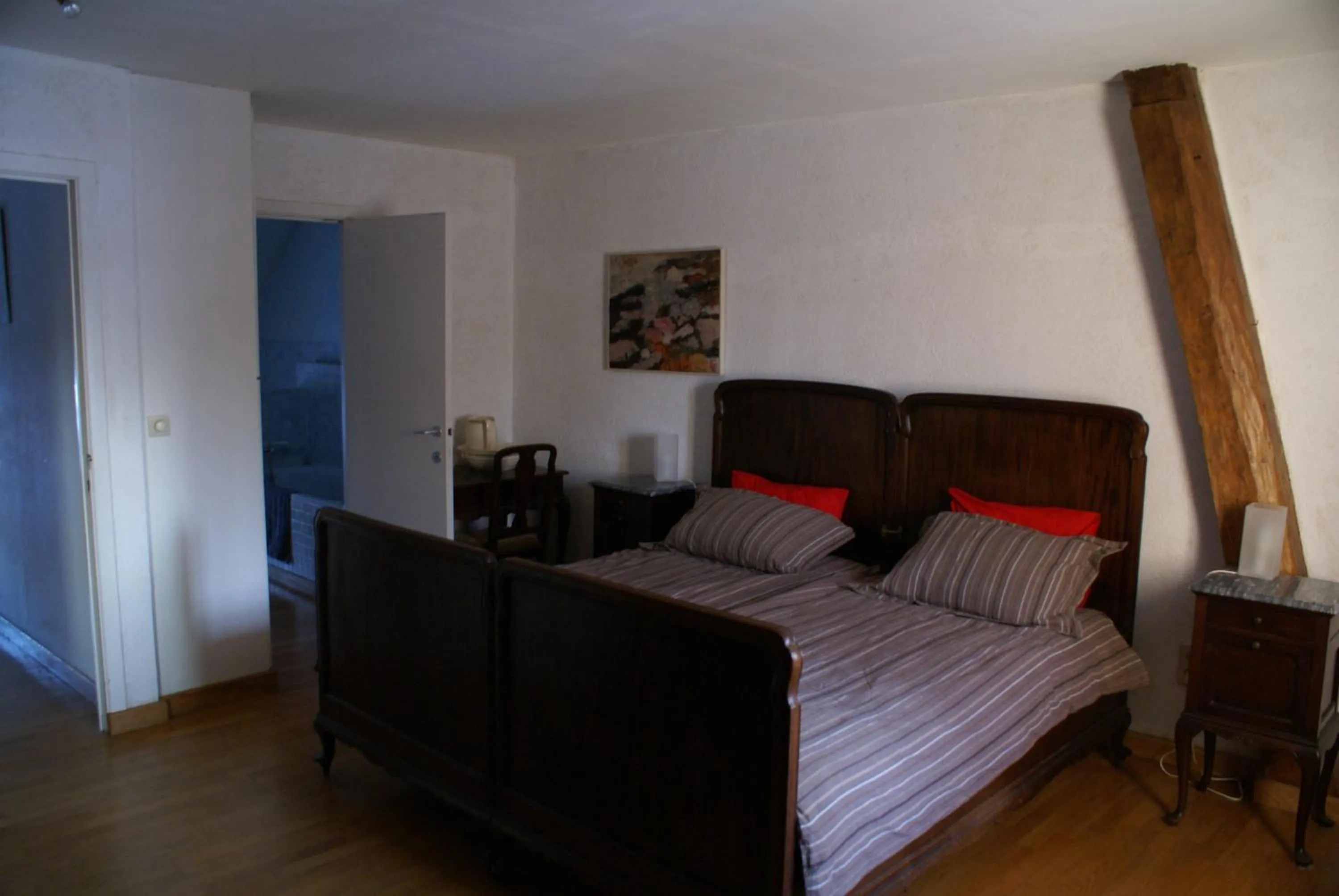 Bed in B&B De Metstermolen