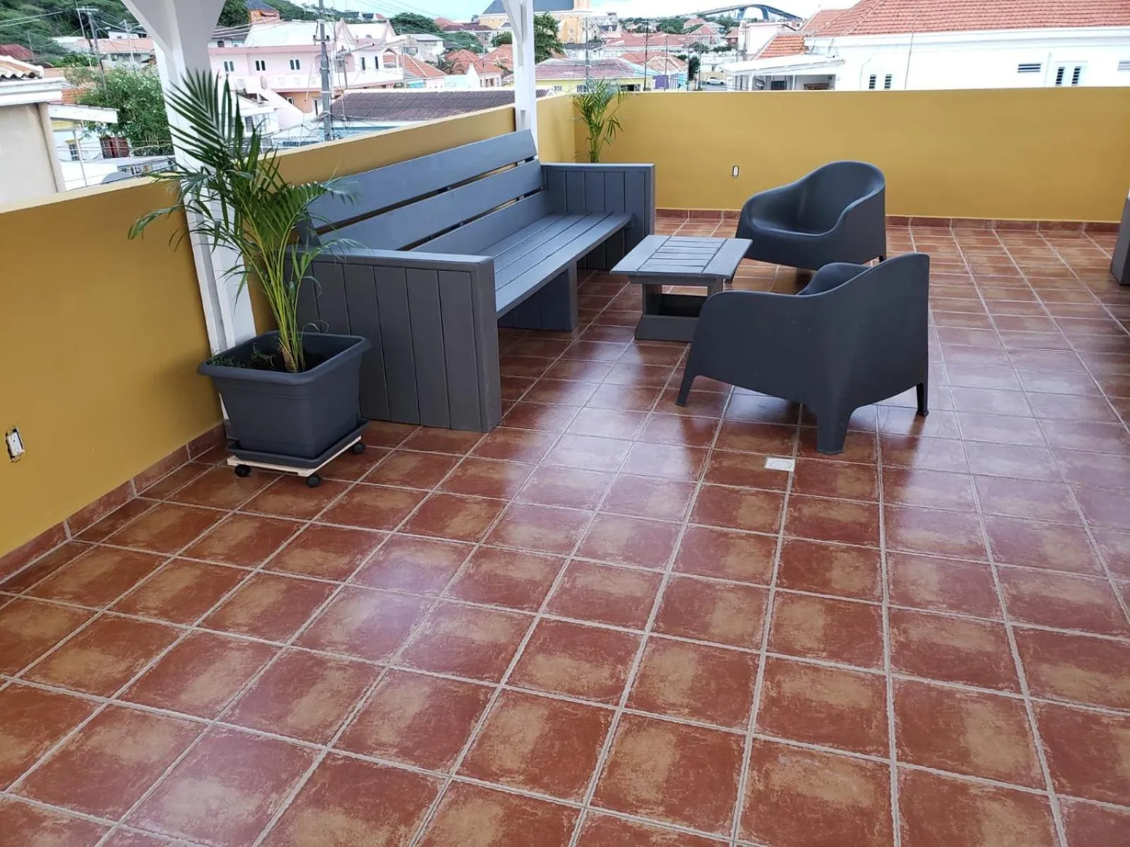 Balcony/Terrace in Mustique Suites Curacao