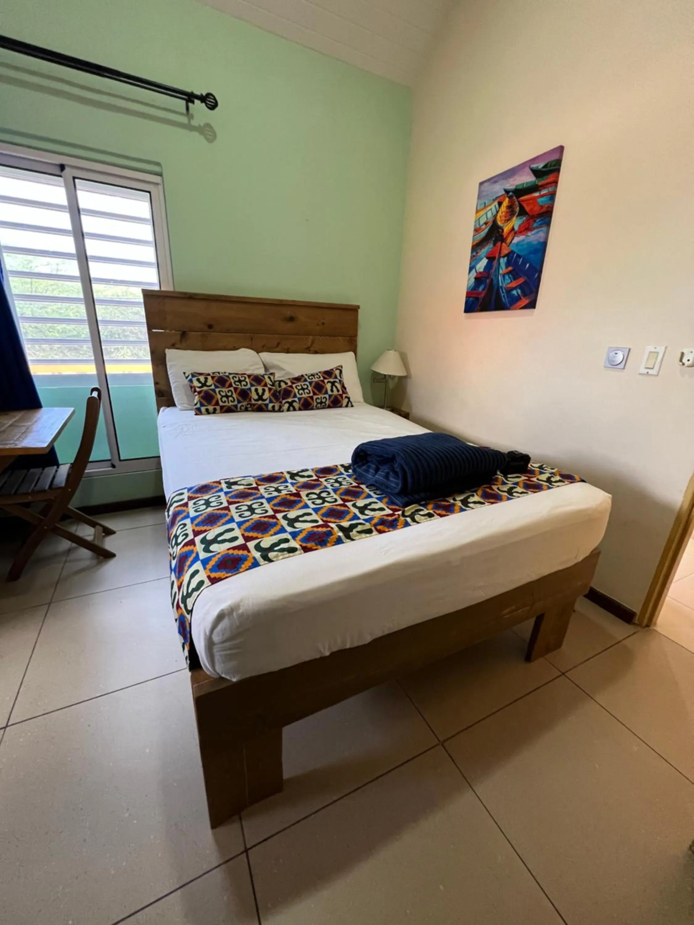 Bed in Mustique Suites Curacao