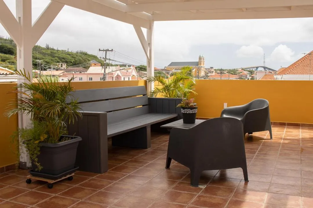 Patio in Mustique Suites Curacao