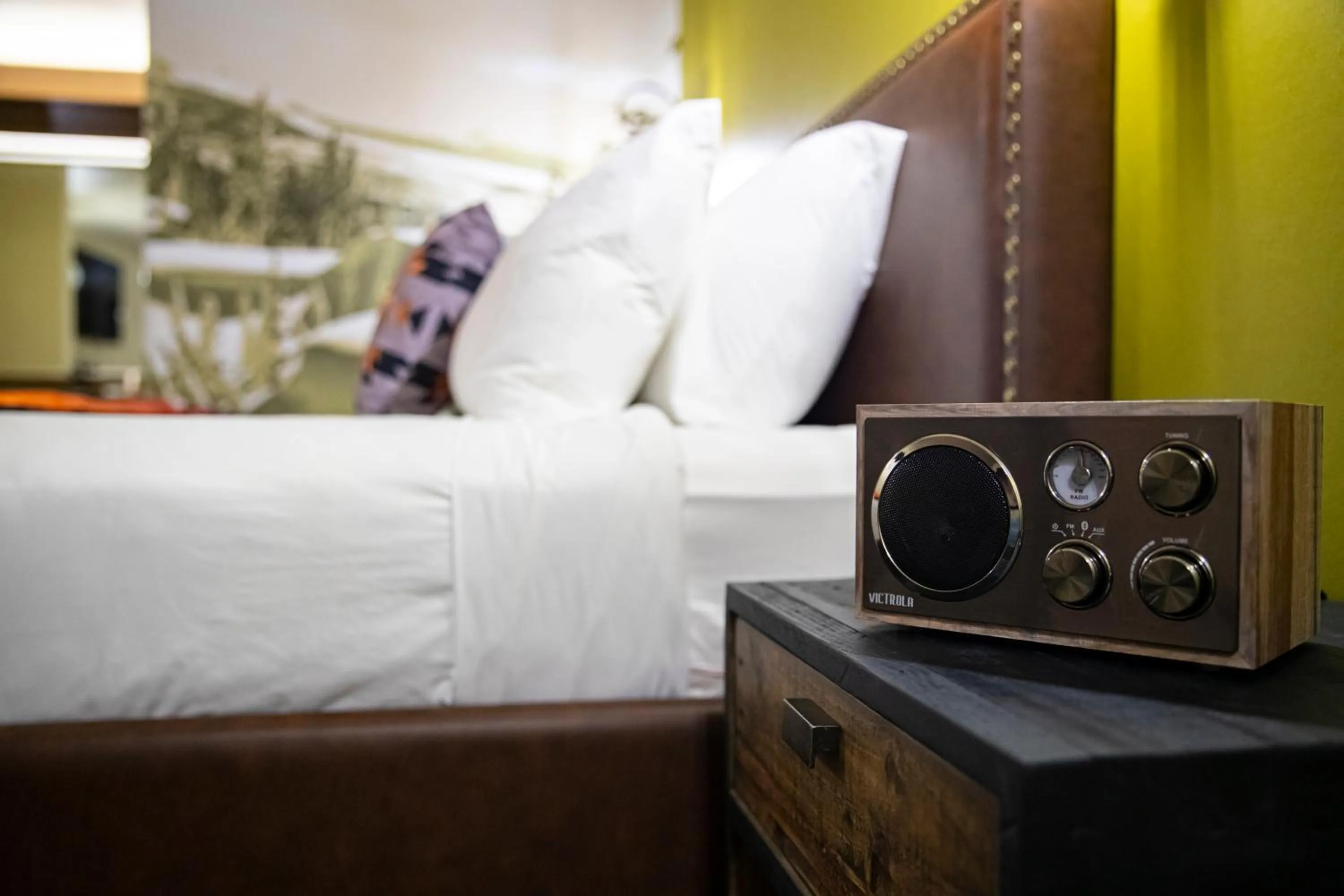 Bedroom, Bed in Campfire Hotel