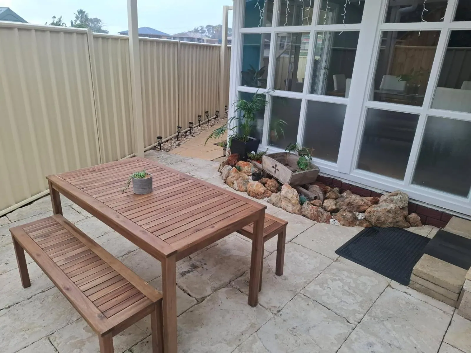 Patio in Rustic Retreat Esperance