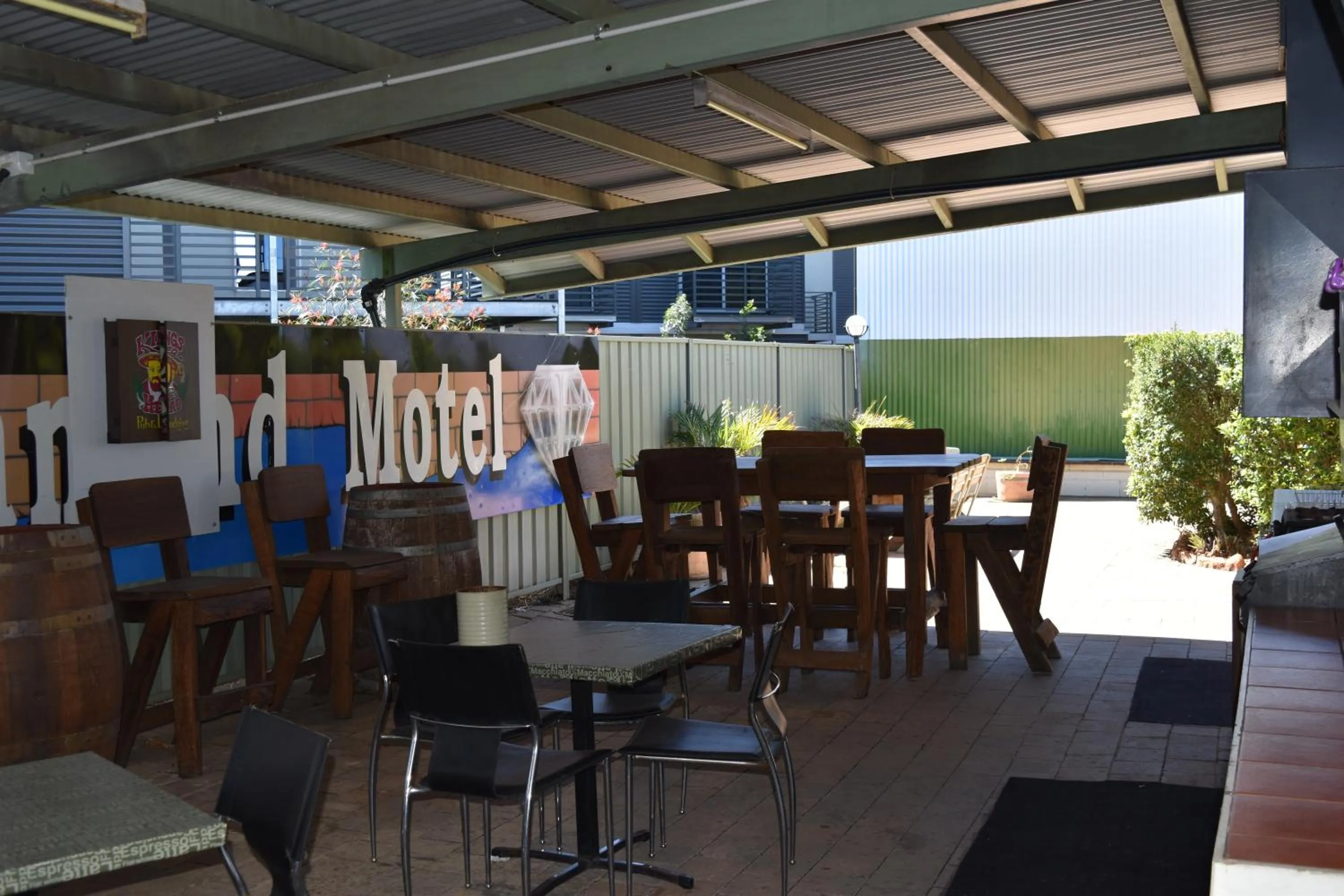 BBQ facilities in Black Diamond Motel