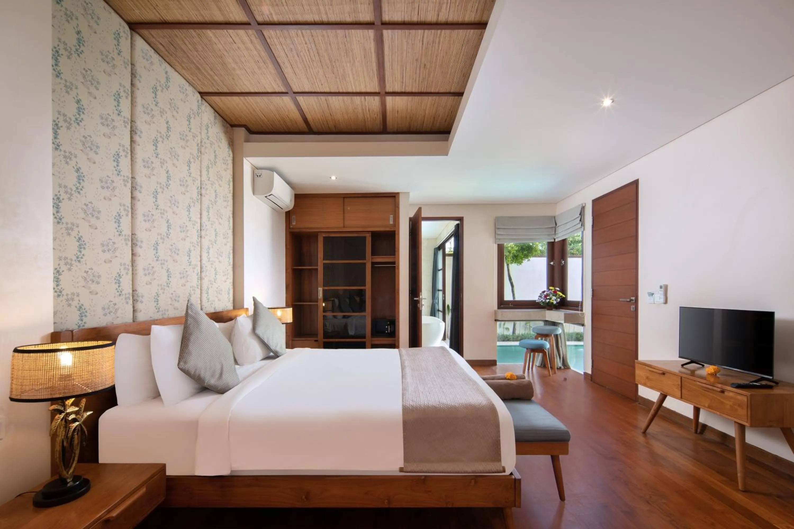 Bedroom, Bed in Beautiful Bali Villas