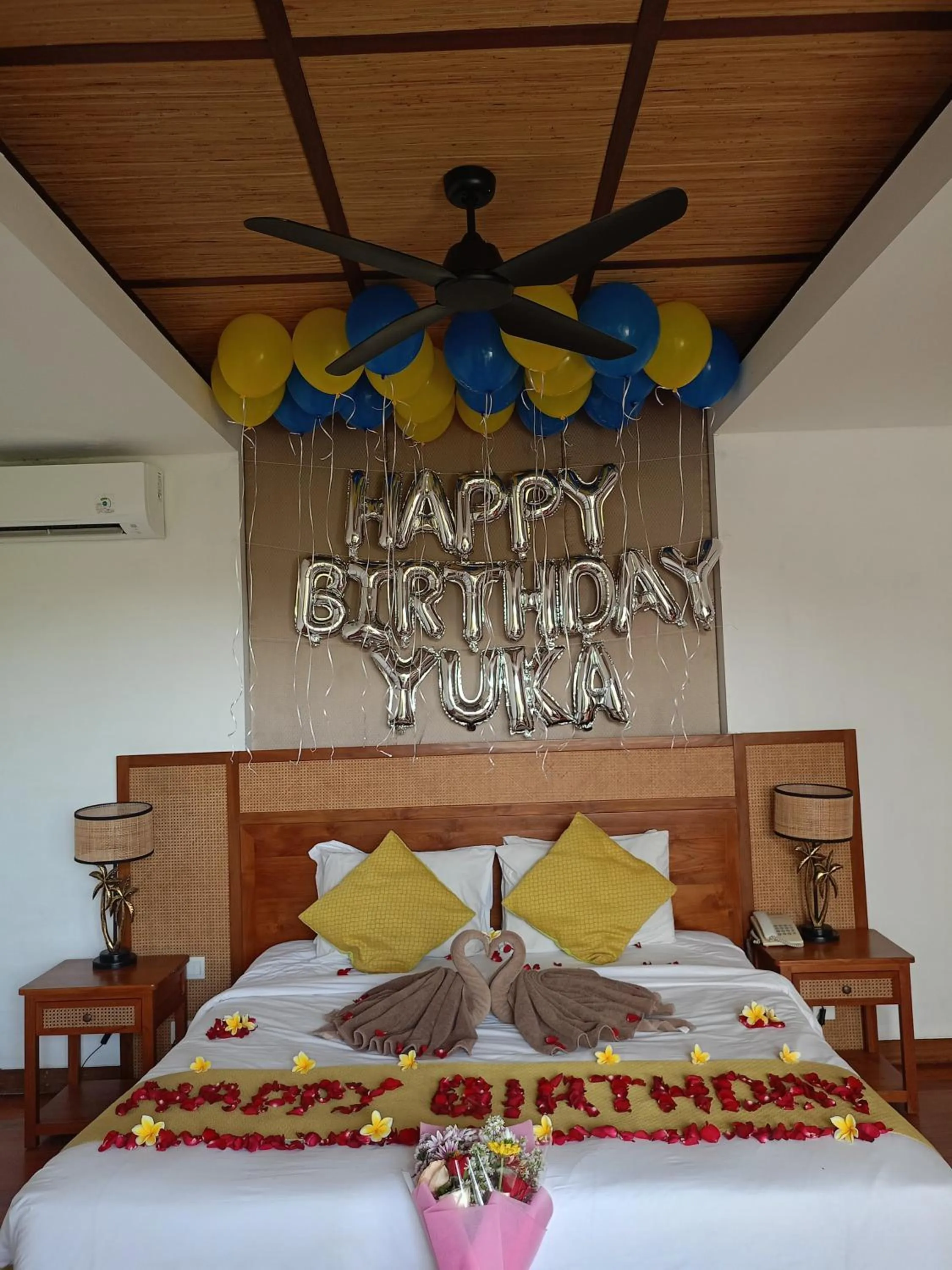 Bed in Beautiful Bali Villas