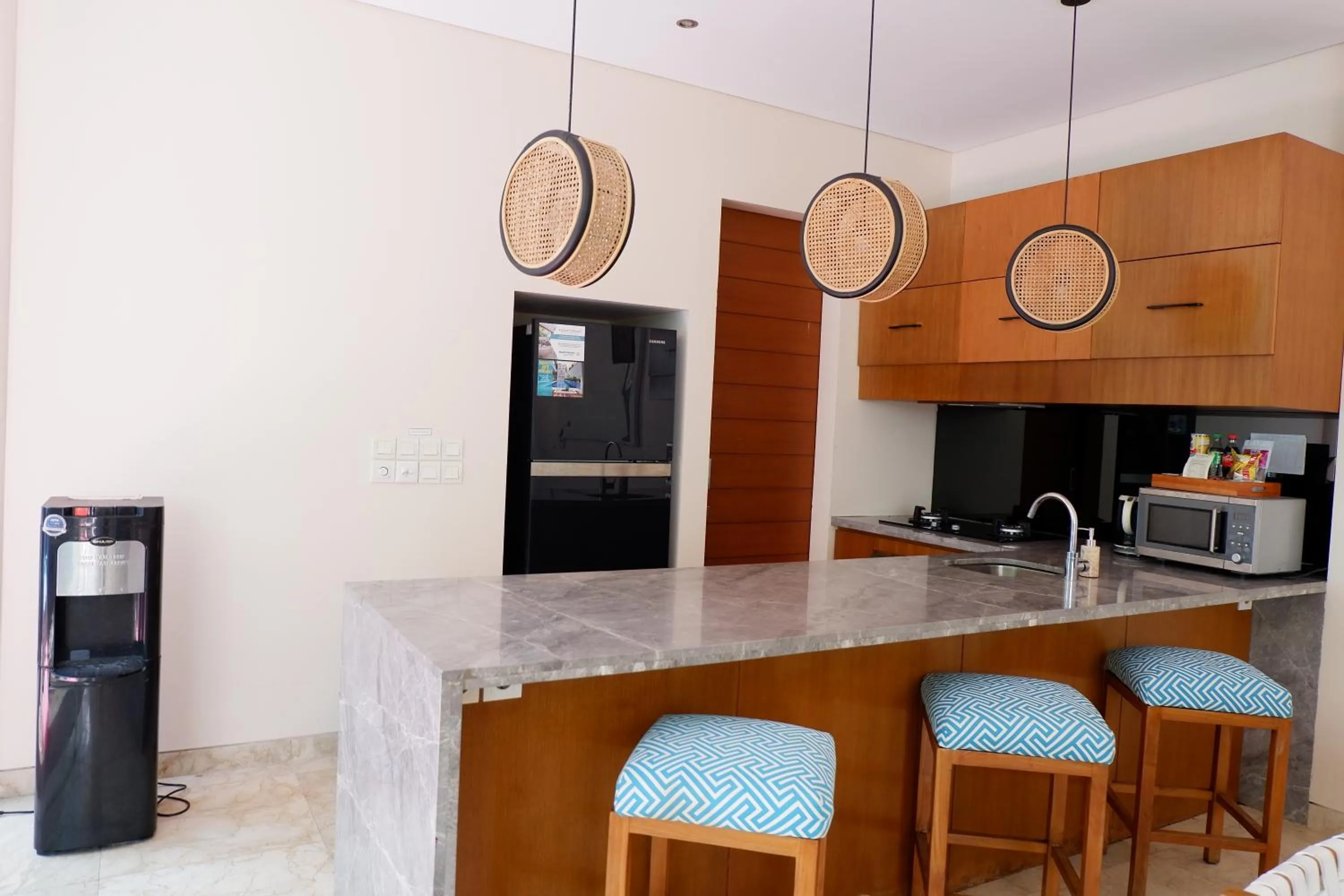 kitchen in Beautiful Bali Villas