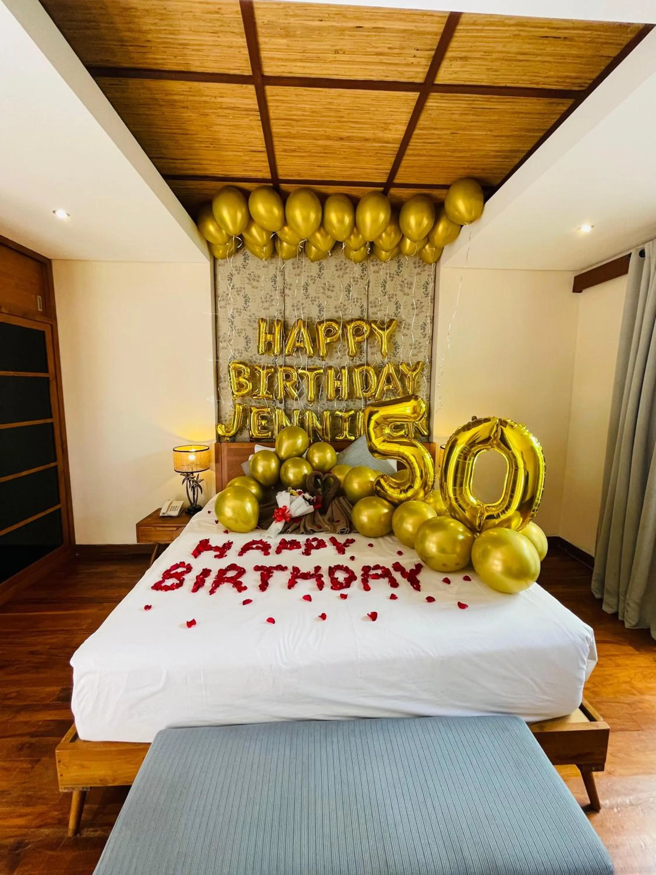 Bed in Beautiful Bali Villas