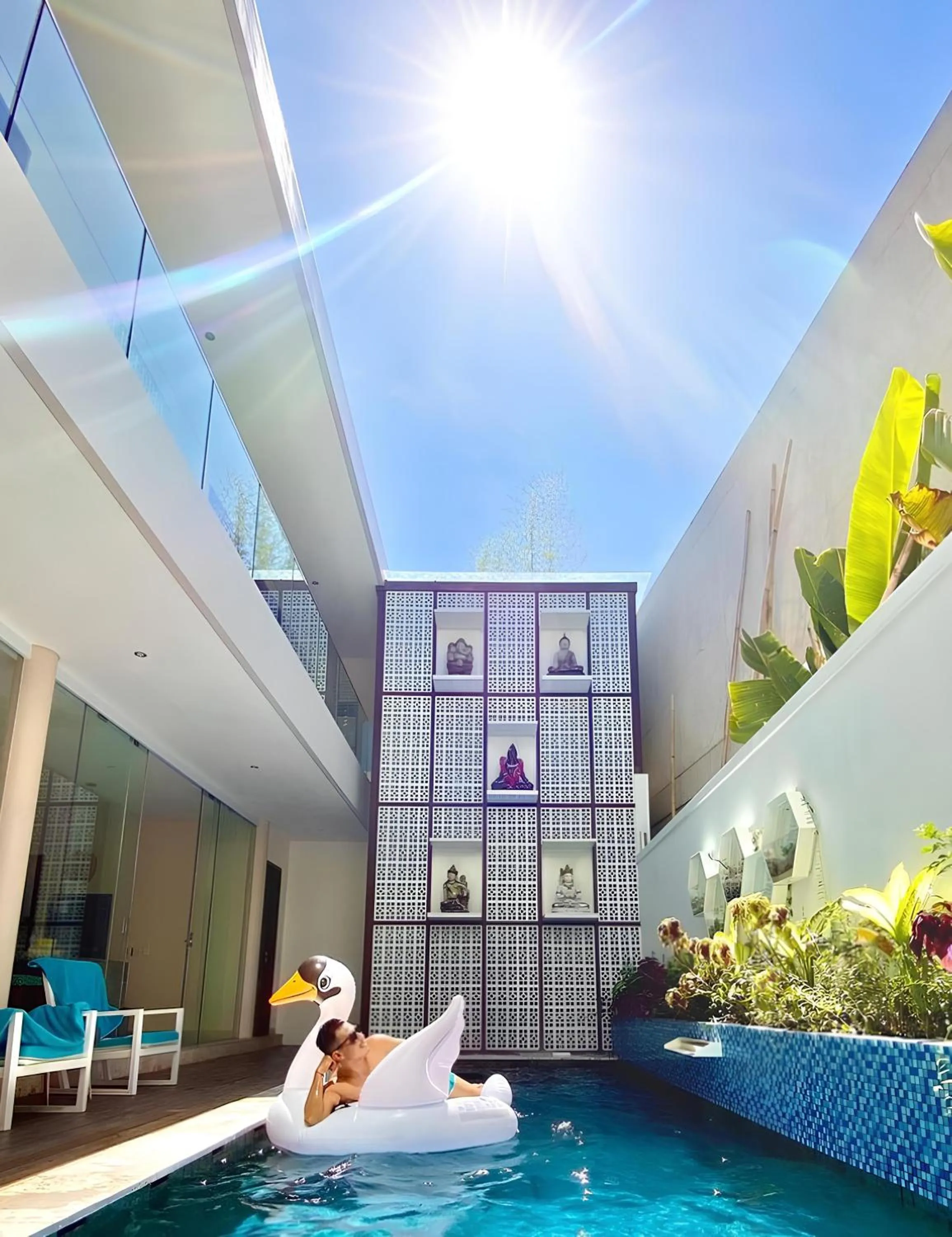 Swimming pool in Beautiful Bali Villas