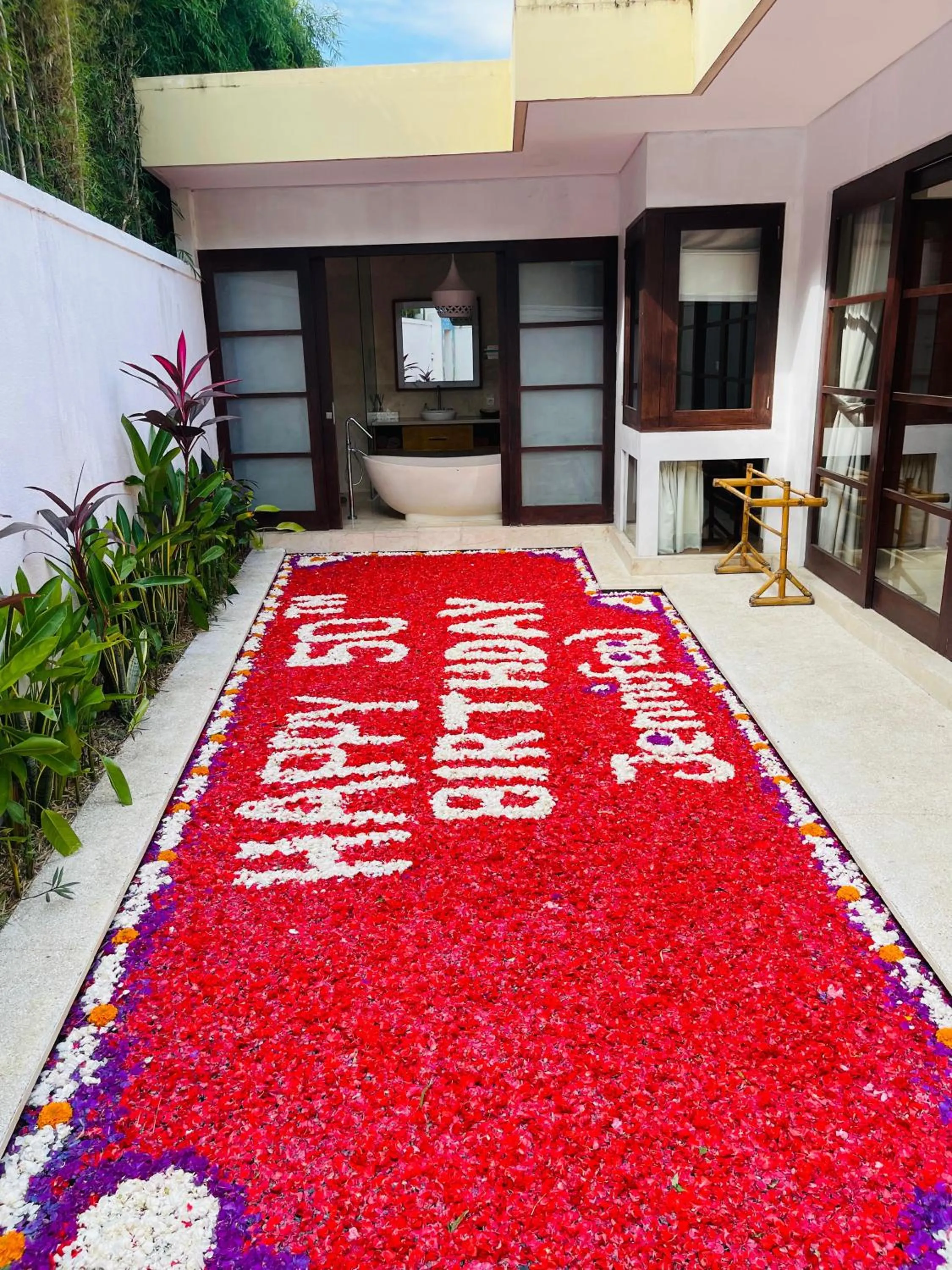 Pool view in Beautiful Bali Villas
