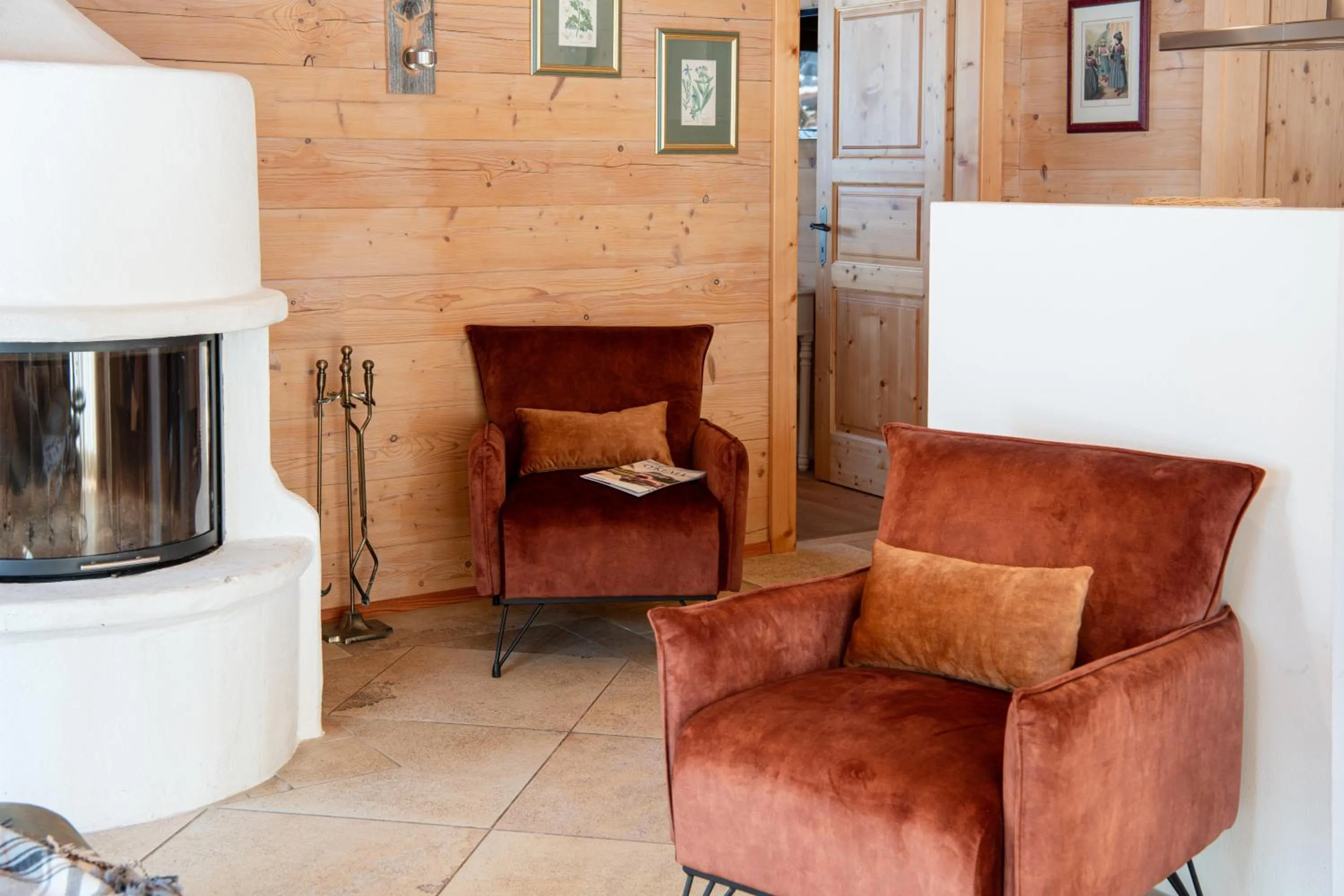 Living room in Chalets & Apartments Beim Waicher zwischen Salzburg und Chiemsee