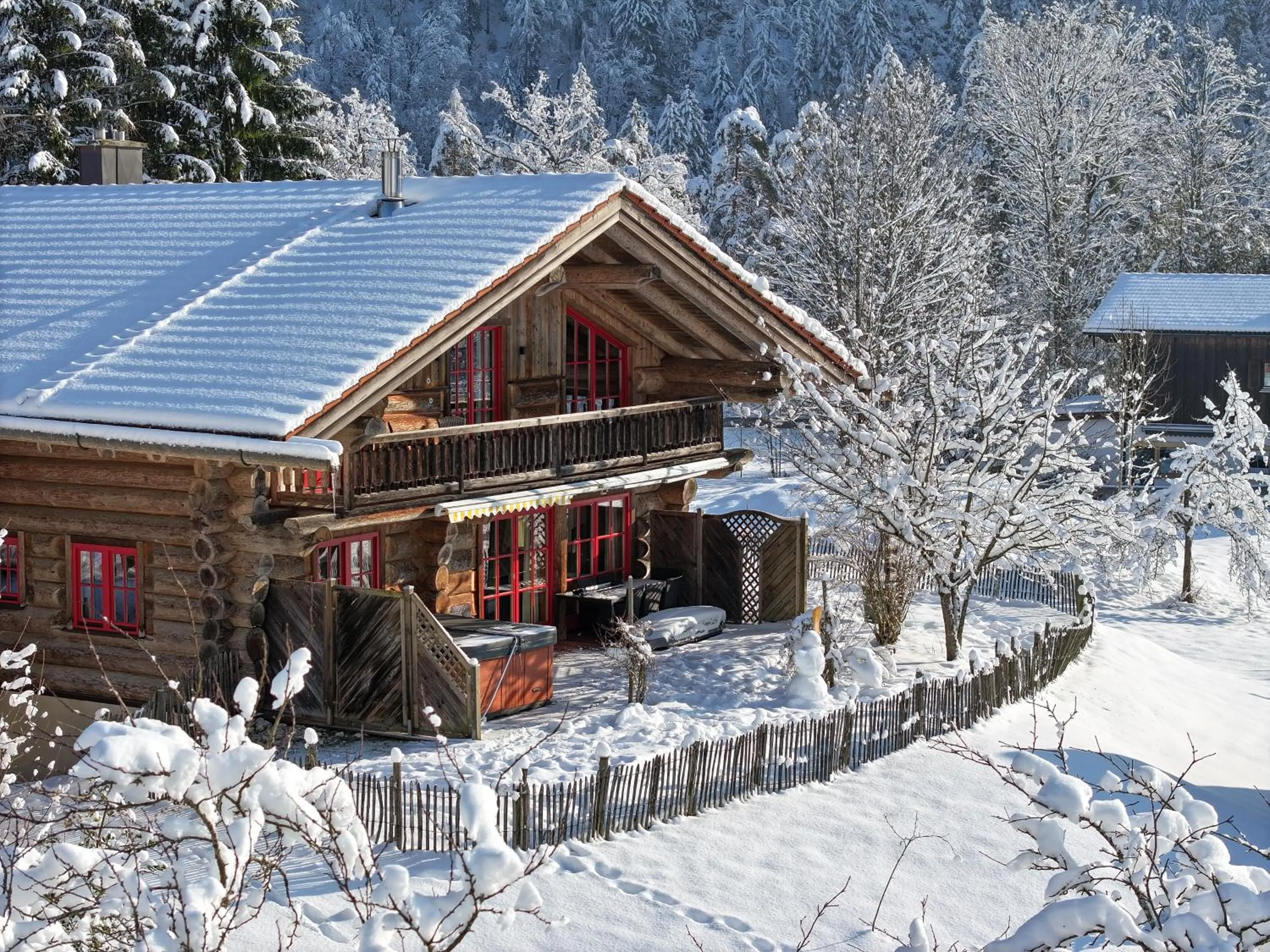 Property building in Chalets & Apartments Beim Waicher zwischen Salzburg und Chiemsee