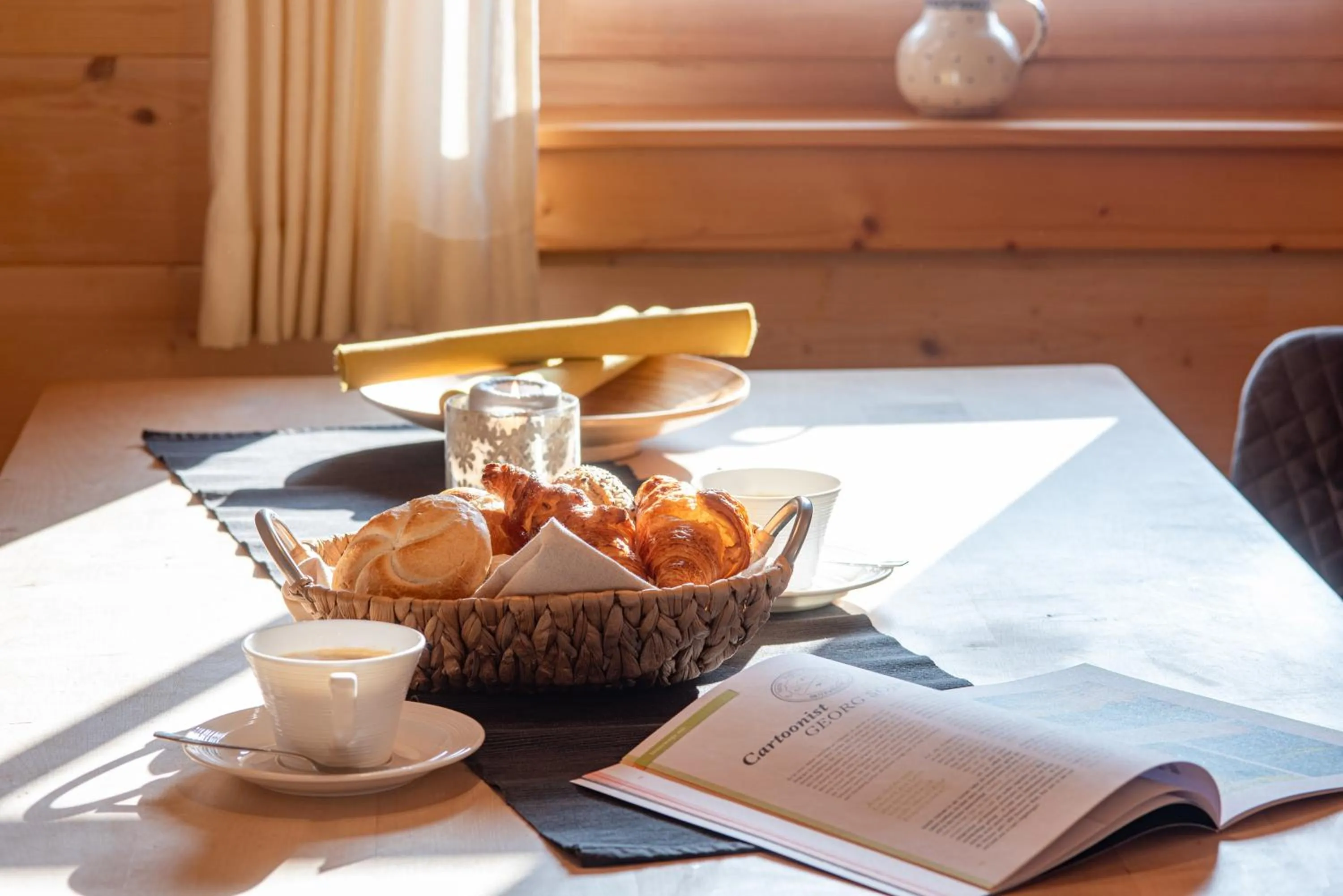 Breakfast in Chalets & Apartments Beim Waicher zwischen Salzburg und Chiemsee