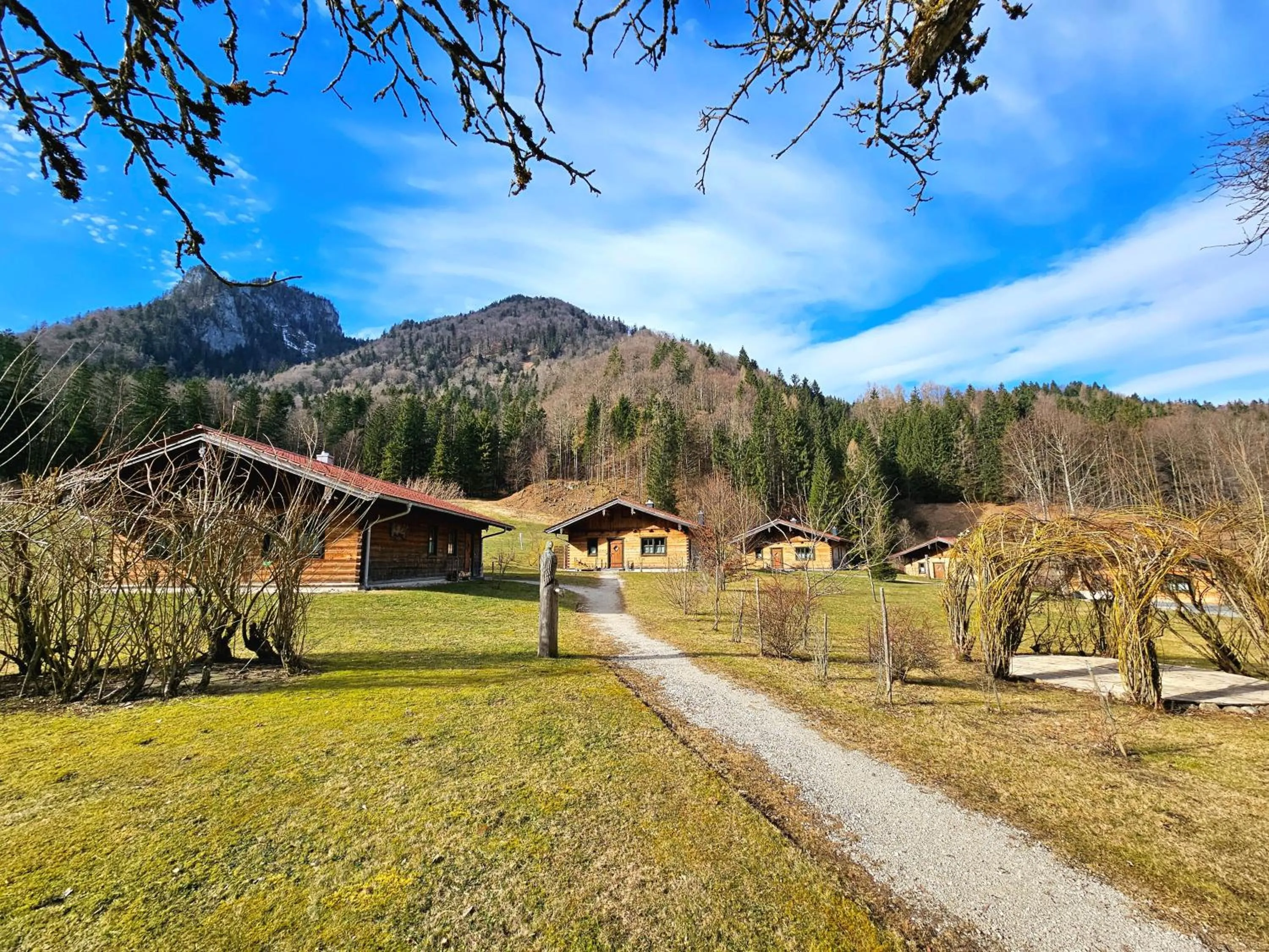 Mountain view in Chalets & Apartments Beim Waicher zwischen Salzburg und Chiemsee