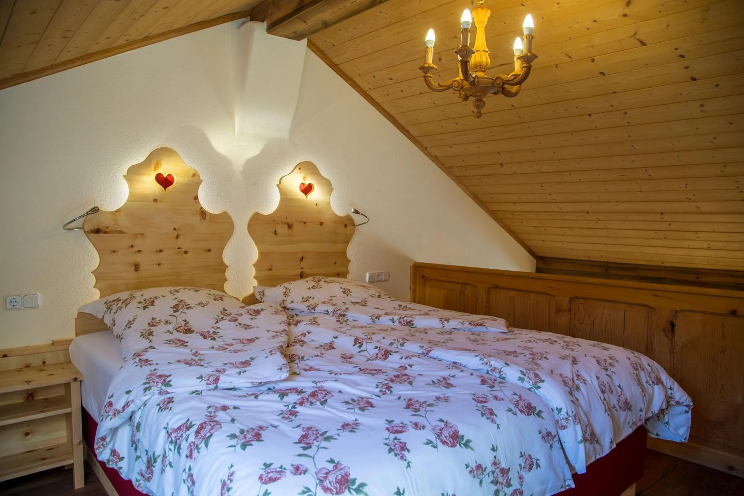 Bed in Chalets & Apartments Beim Waicher zwischen Salzburg und Chiemsee