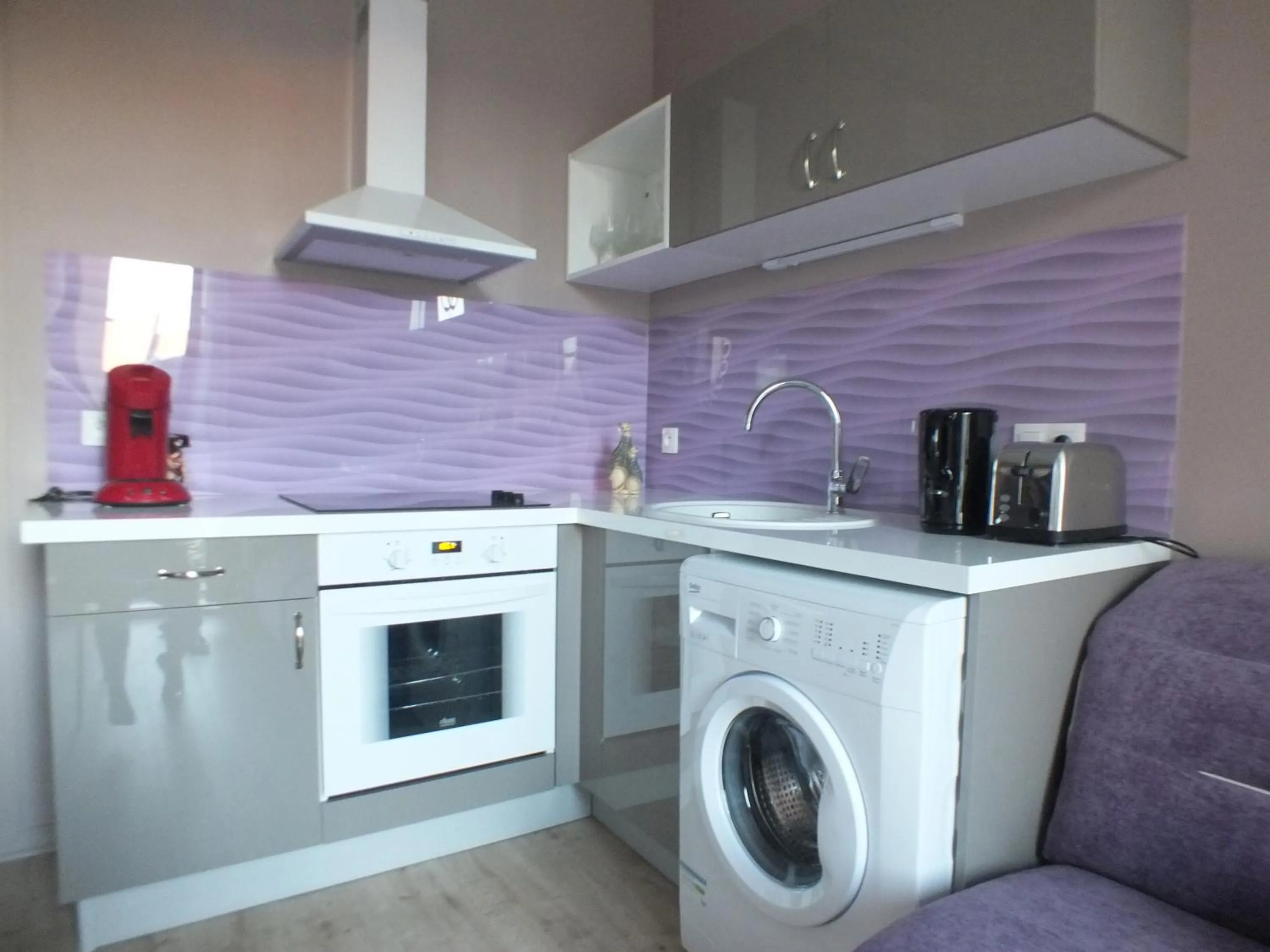 Kitchen or kitchenette in Résidence Valissou