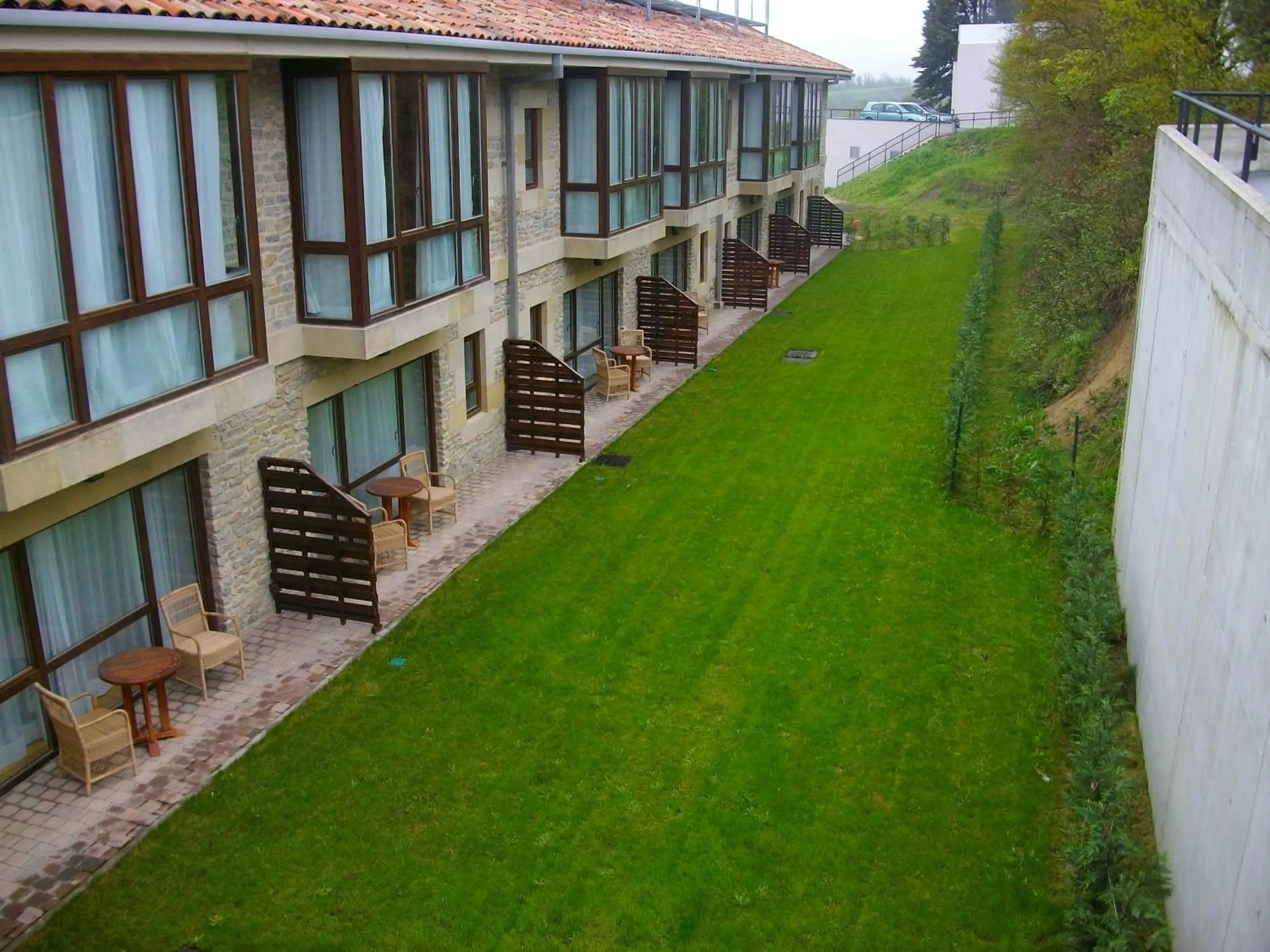 Garden in Parador de Argómaniz