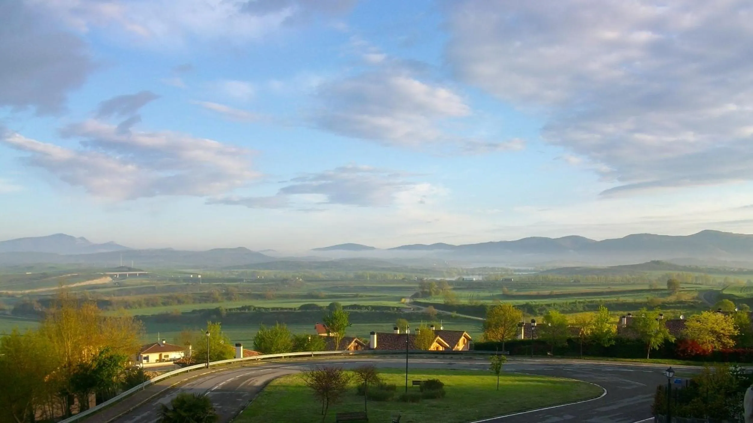 Natural landscape in Parador de Argómaniz